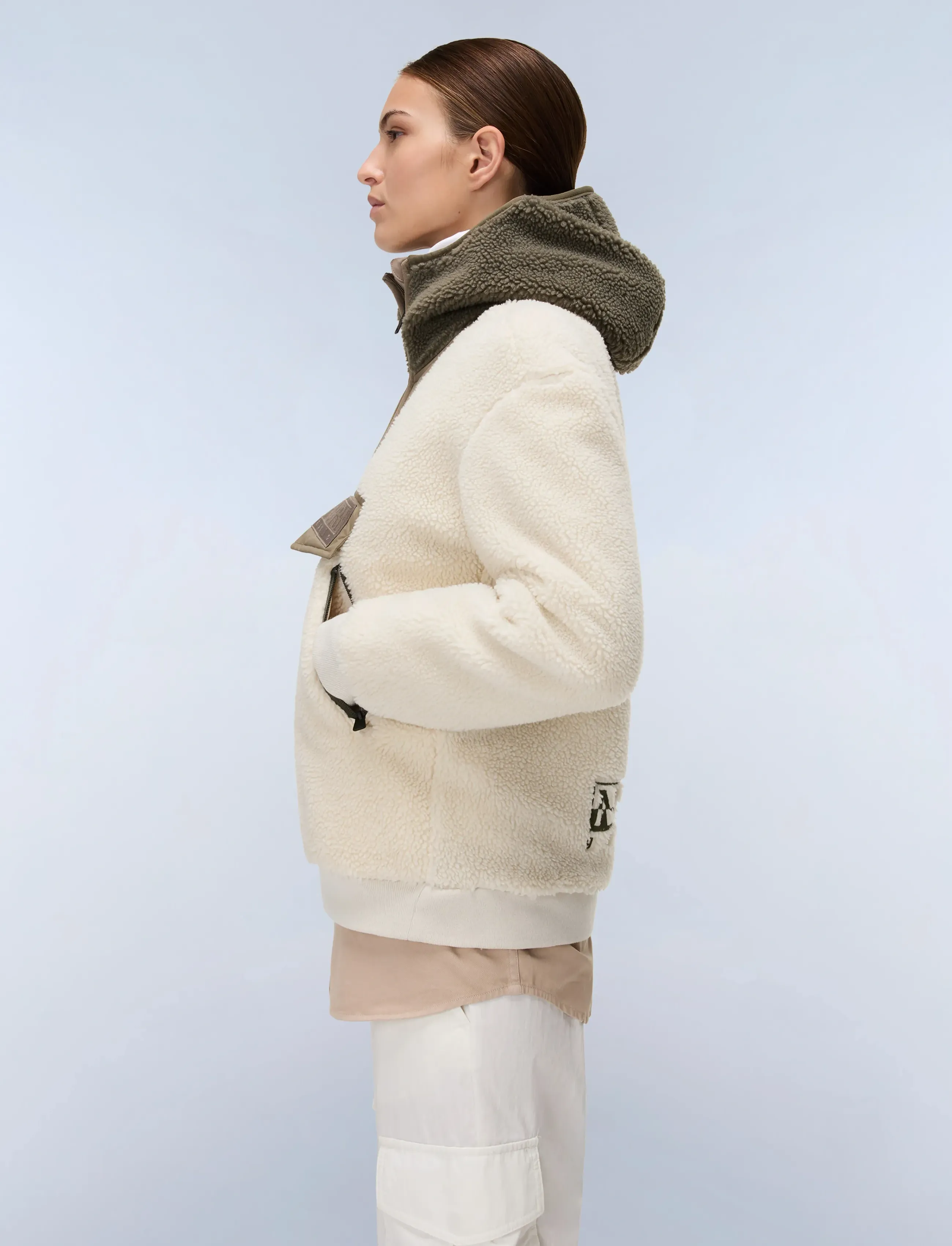 Napapijri - T-SELINE HZH W - forårsjakker - beige dimity - 5