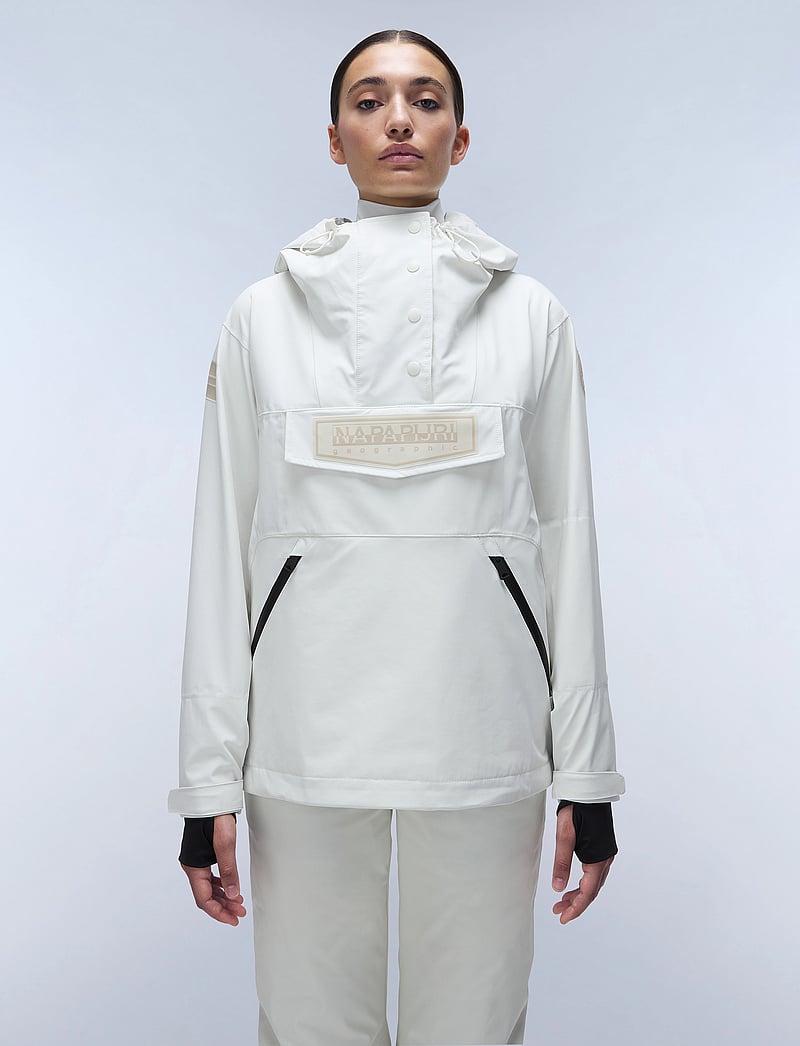 Napapijri - Rainforest Ice Anorak Jacket - white heron - 0