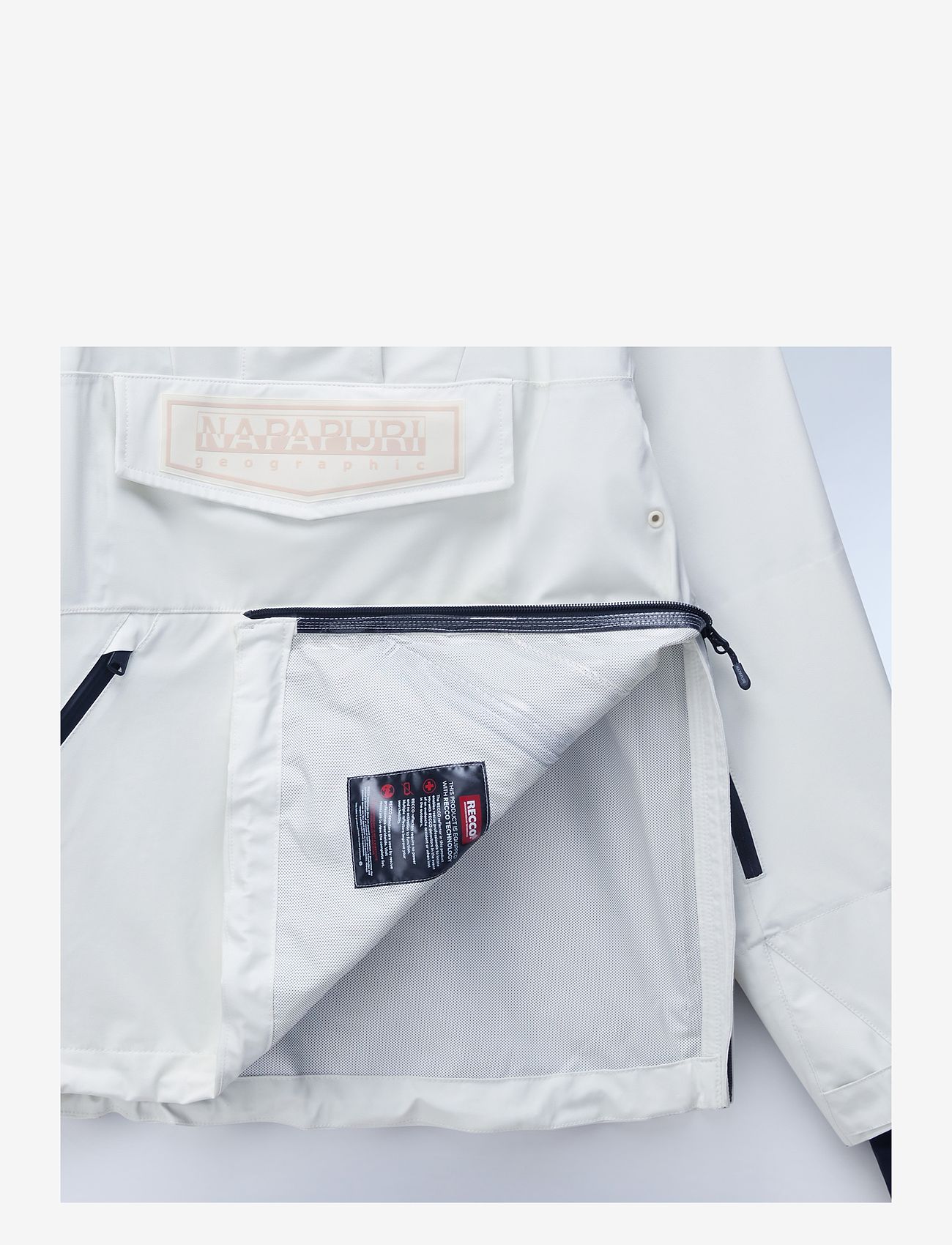 Napapijri - Rainforest Ice Anorak Jacket - white heron - 3