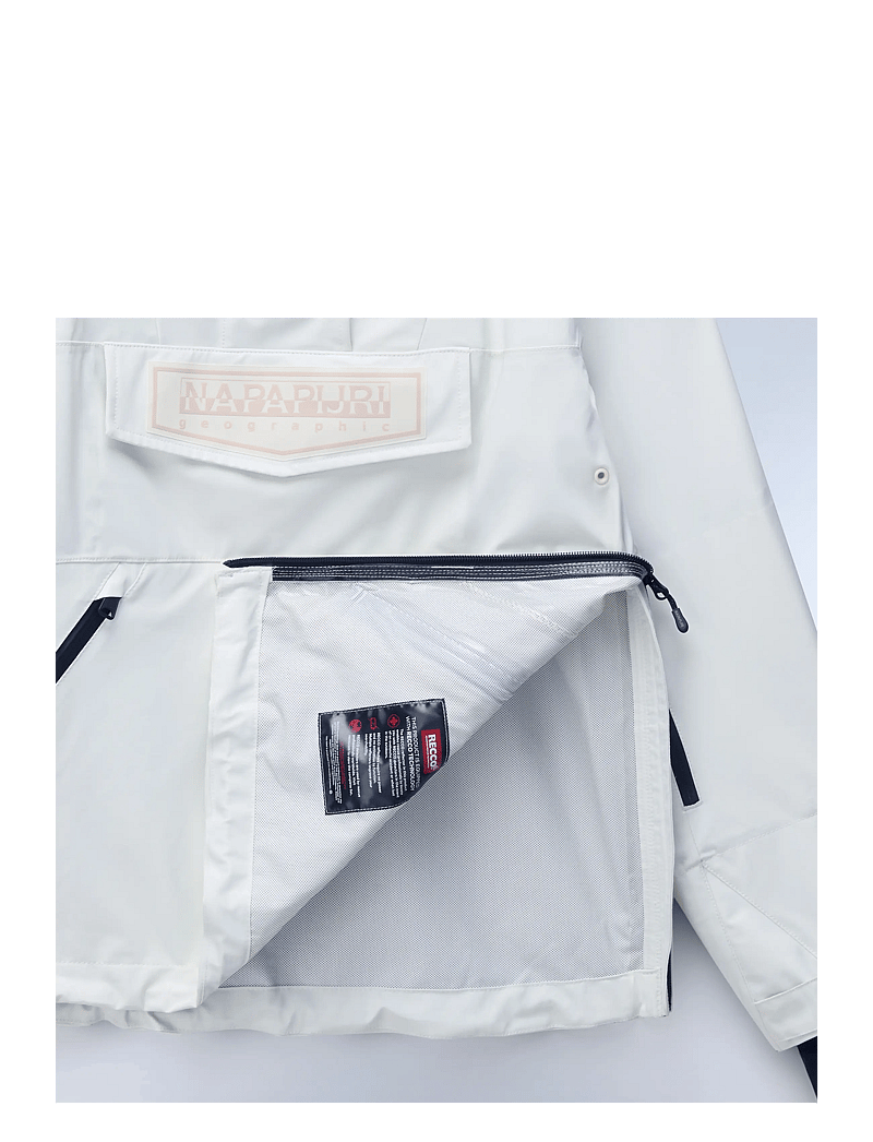 Napapijri - Rainforest Ice Anorak Jacket - white heron - 3