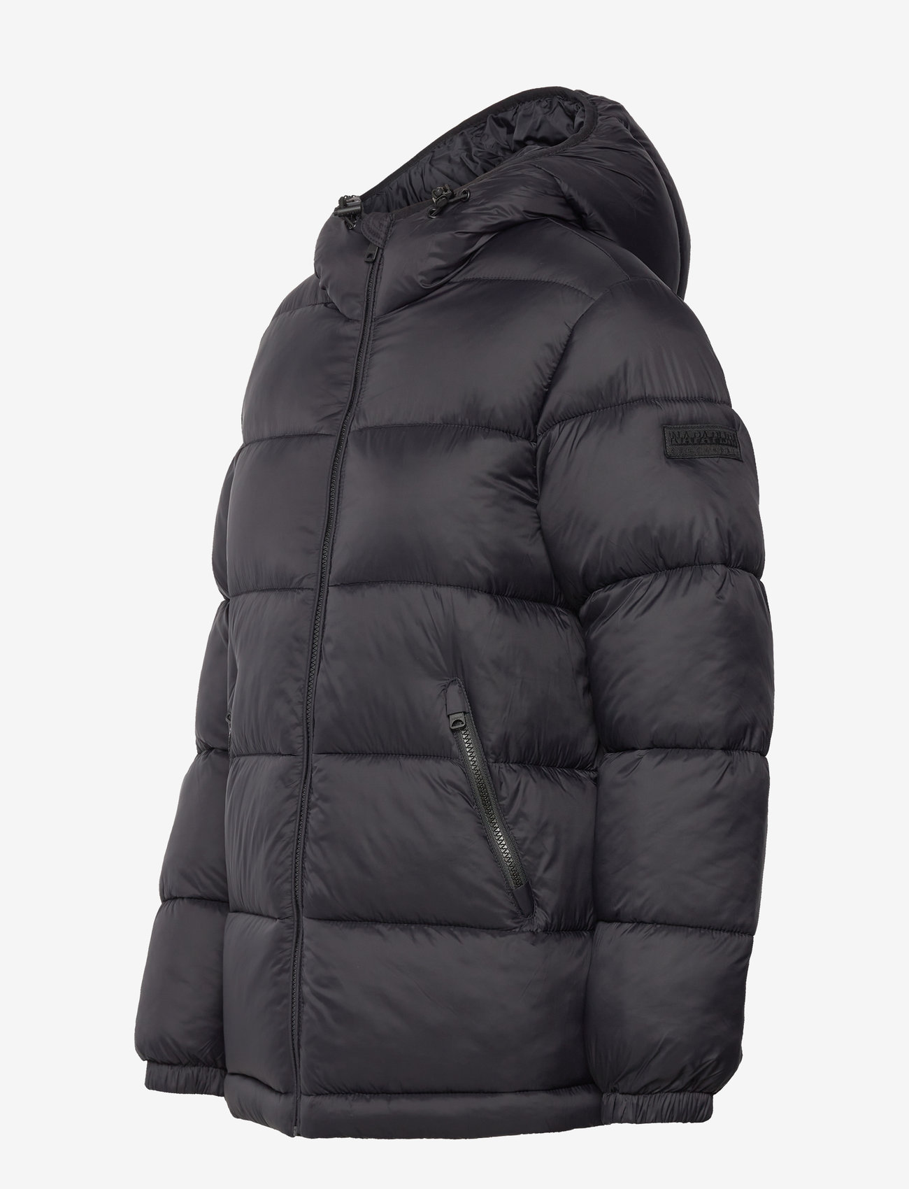 Napapijri - Box Logo Long Jacket - black - 3