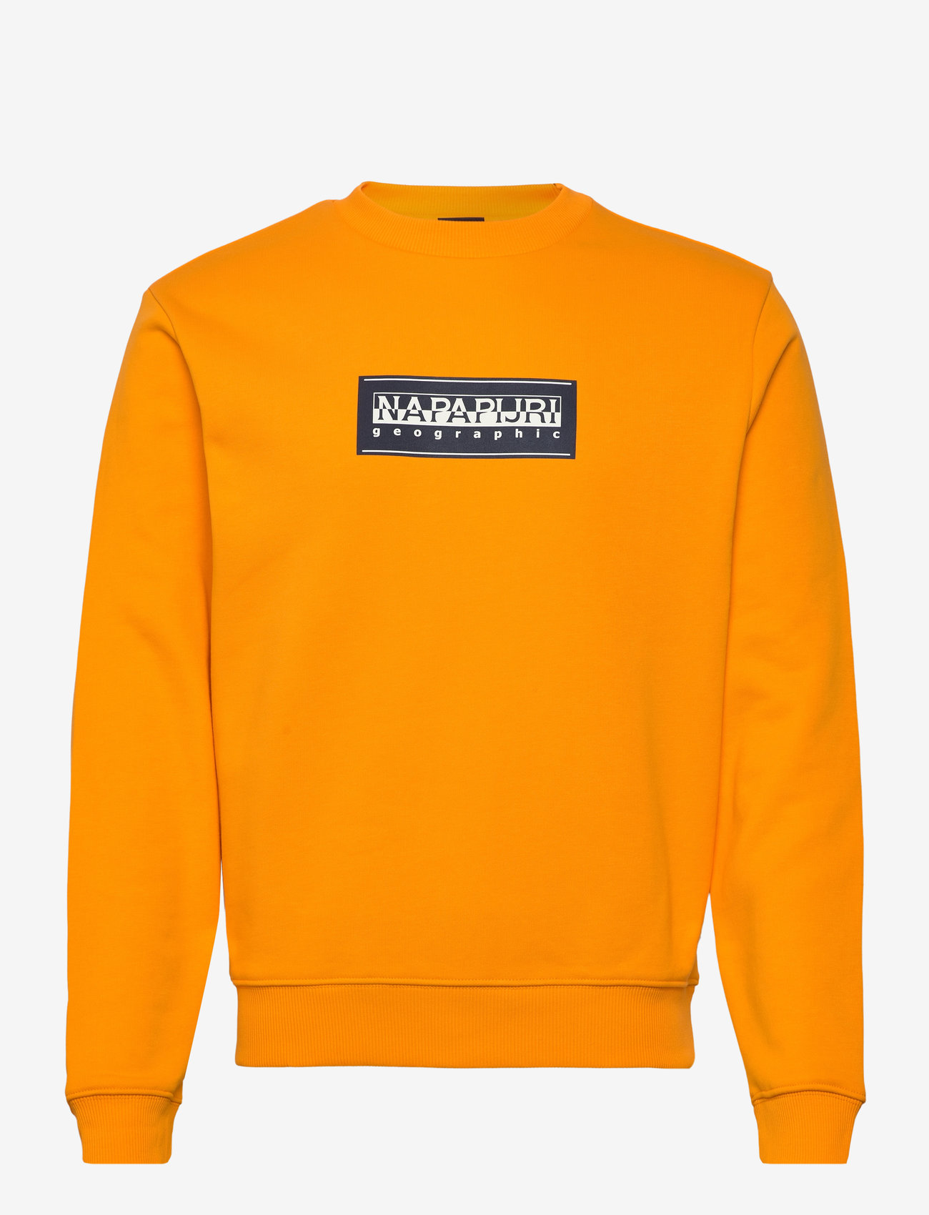 Napapijri - Box Logo Sweatshirt - orange marigold - 1