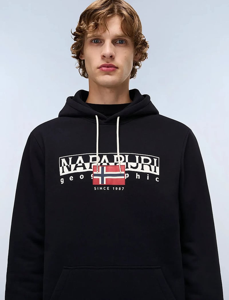 Napapijri - B-AYLMER H WINT - hoodies - black 041 - 4