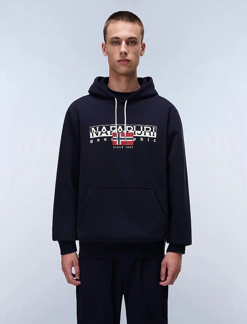 Napapijri - B-AYLMER H WINT - hoodies - blu marine - 0