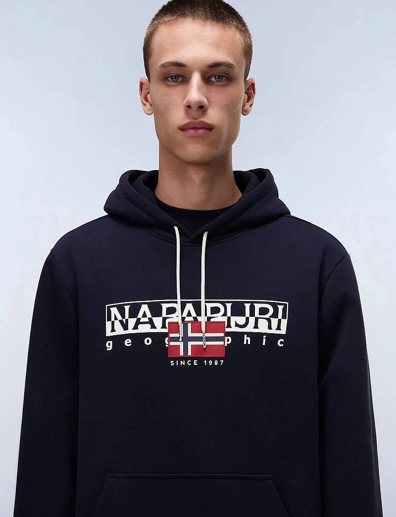 Napapijri - B-AYLMER H WINT - hoodies - blu marine - 3