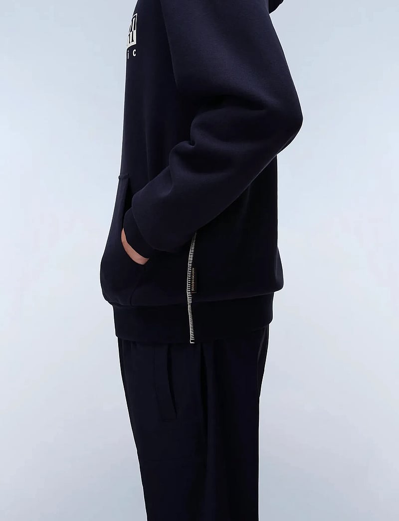 Napapijri - B-AYLMER H WINT - hoodies - blu marine - 5