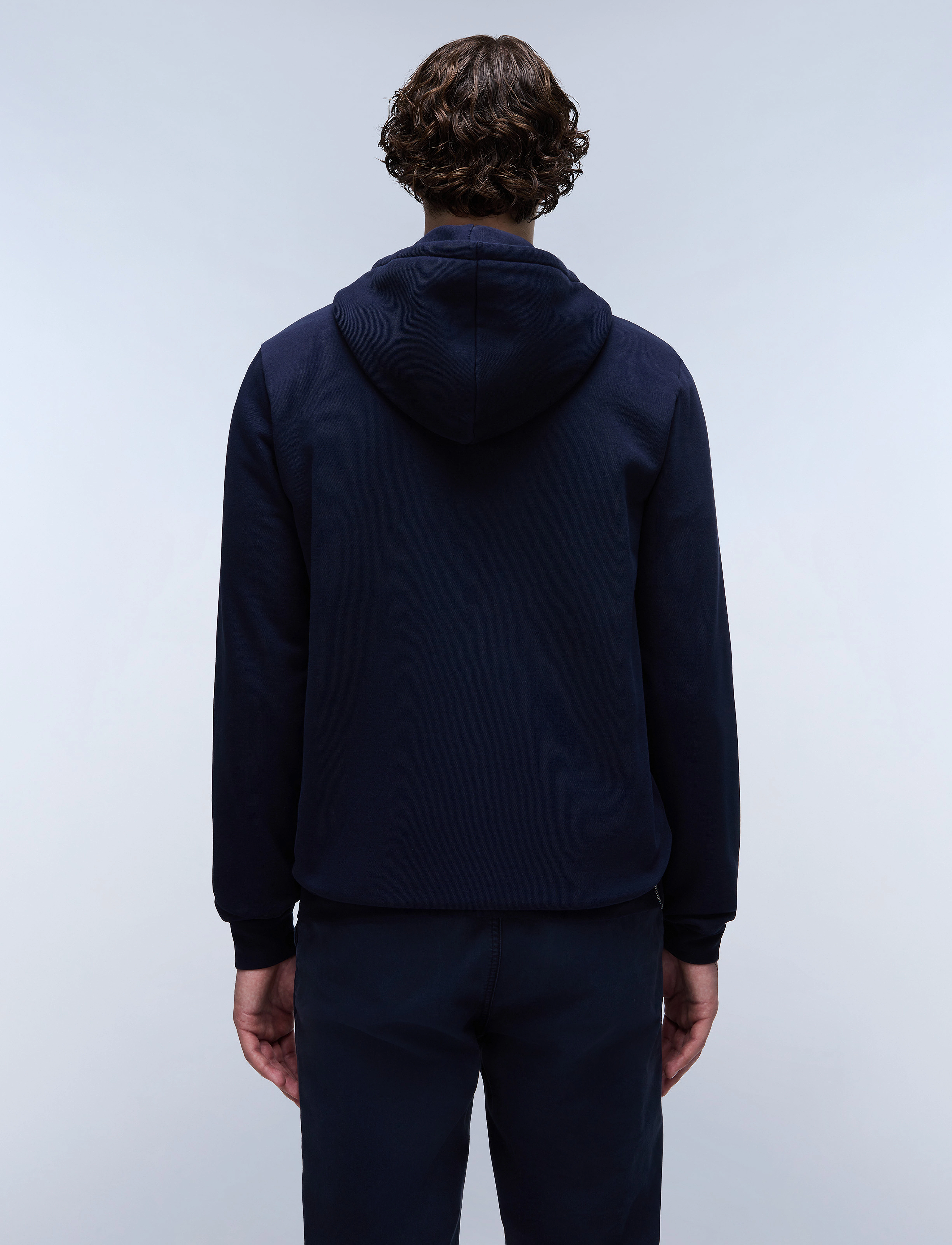 Napapijri - Aylmer Winter Full-Zip Hoodie - blu marine - 4