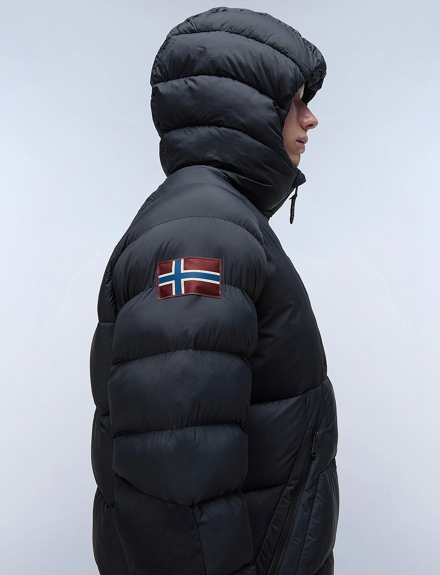 Napapijri - A-MOESA PUF - daunenjacken - black - 5