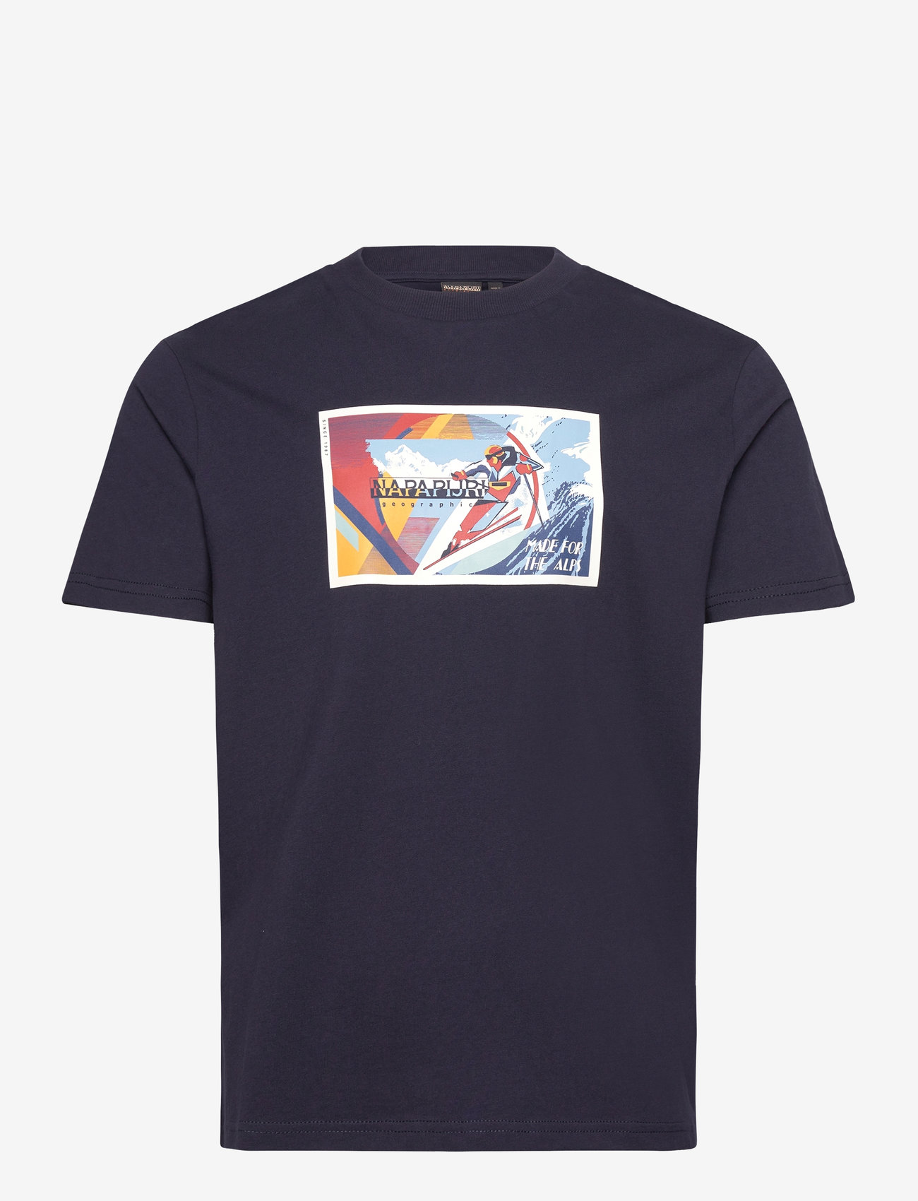 Napapijri - Portalet Short Sleeve T-shirt - blu marine - 1