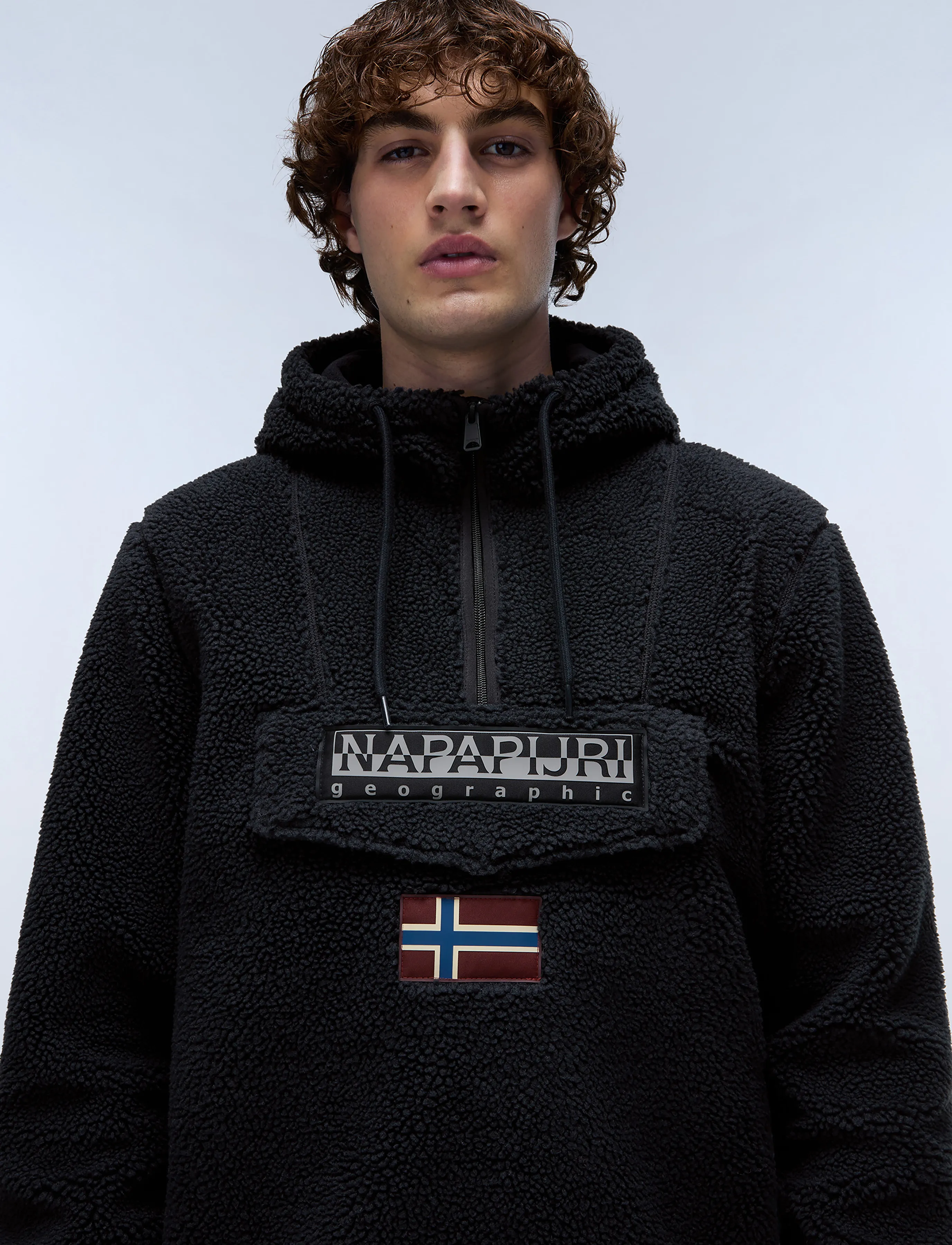 Napapijri - Burgee Curly Fleece - black - 4
