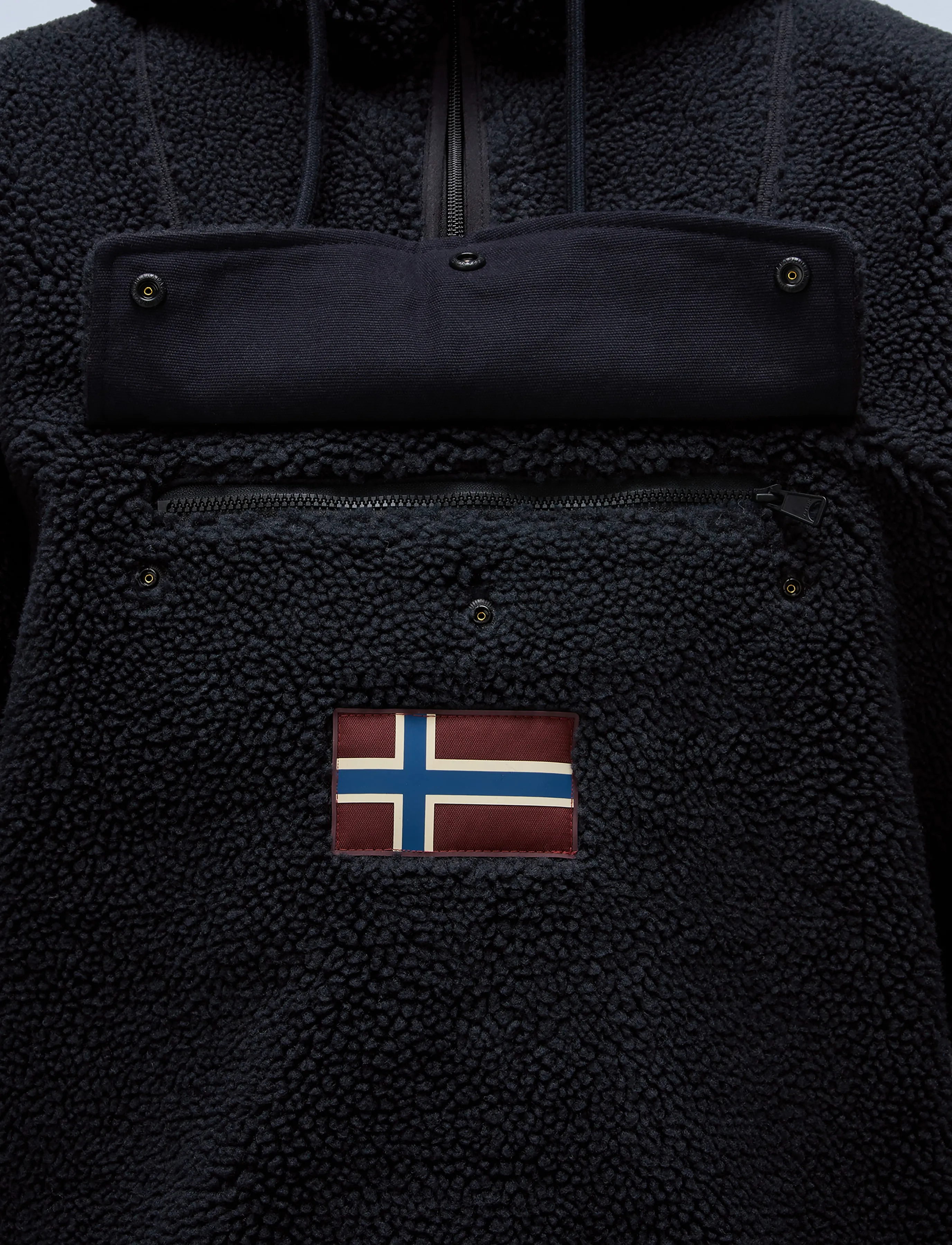 Napapijri - Burgee Curly Fleece - black - 5