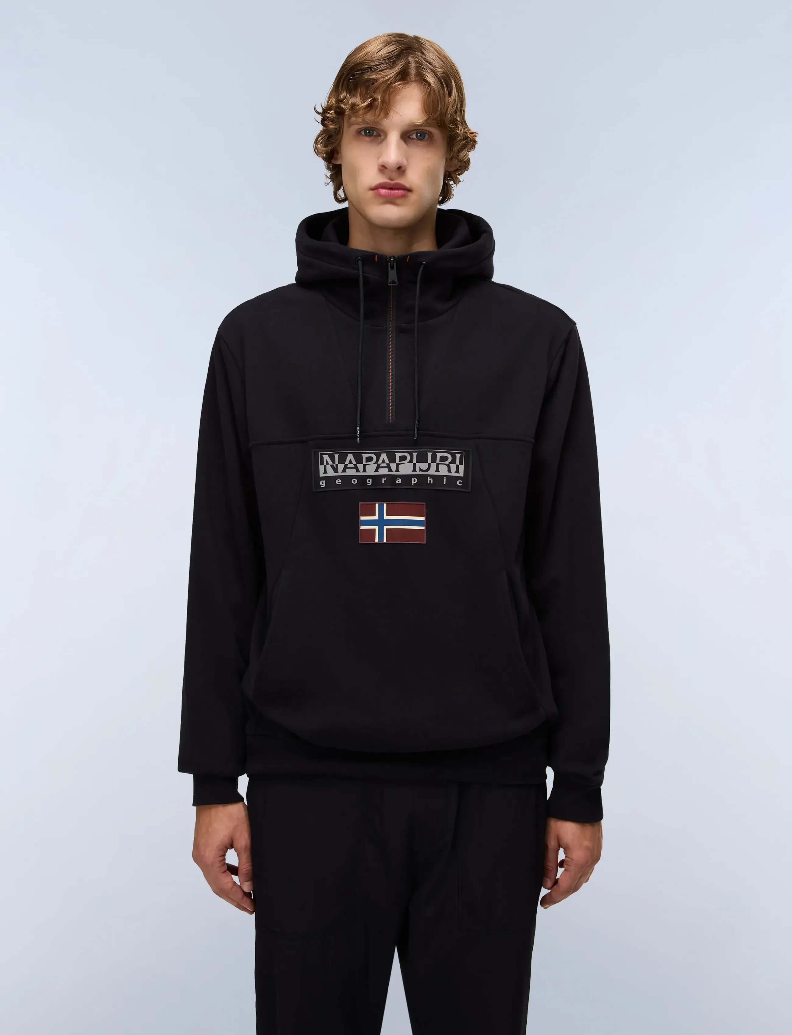 Napapijri BURGEE HZH 2.0 - Sweatshirts - BLACK 041 / black