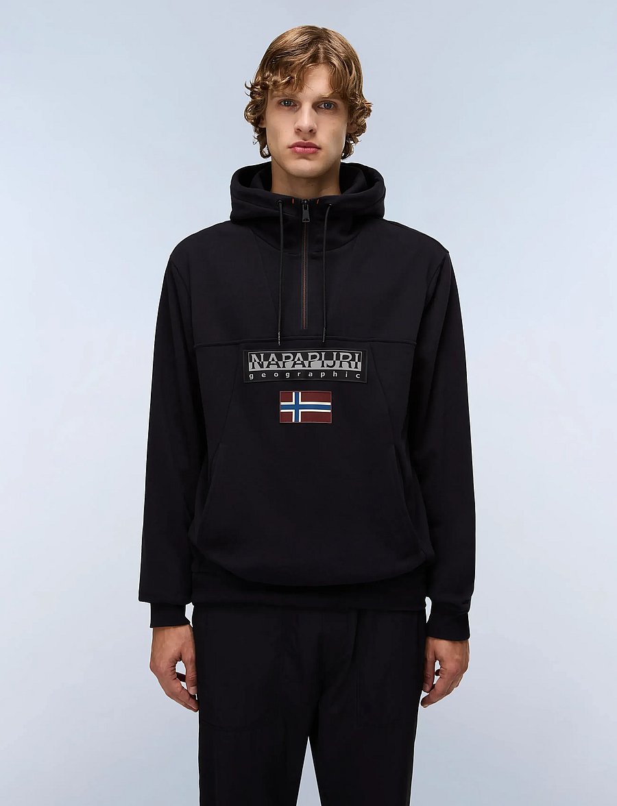 Napapijri - BURGEE HZH 2.0 - anoraks - black 041 - 0