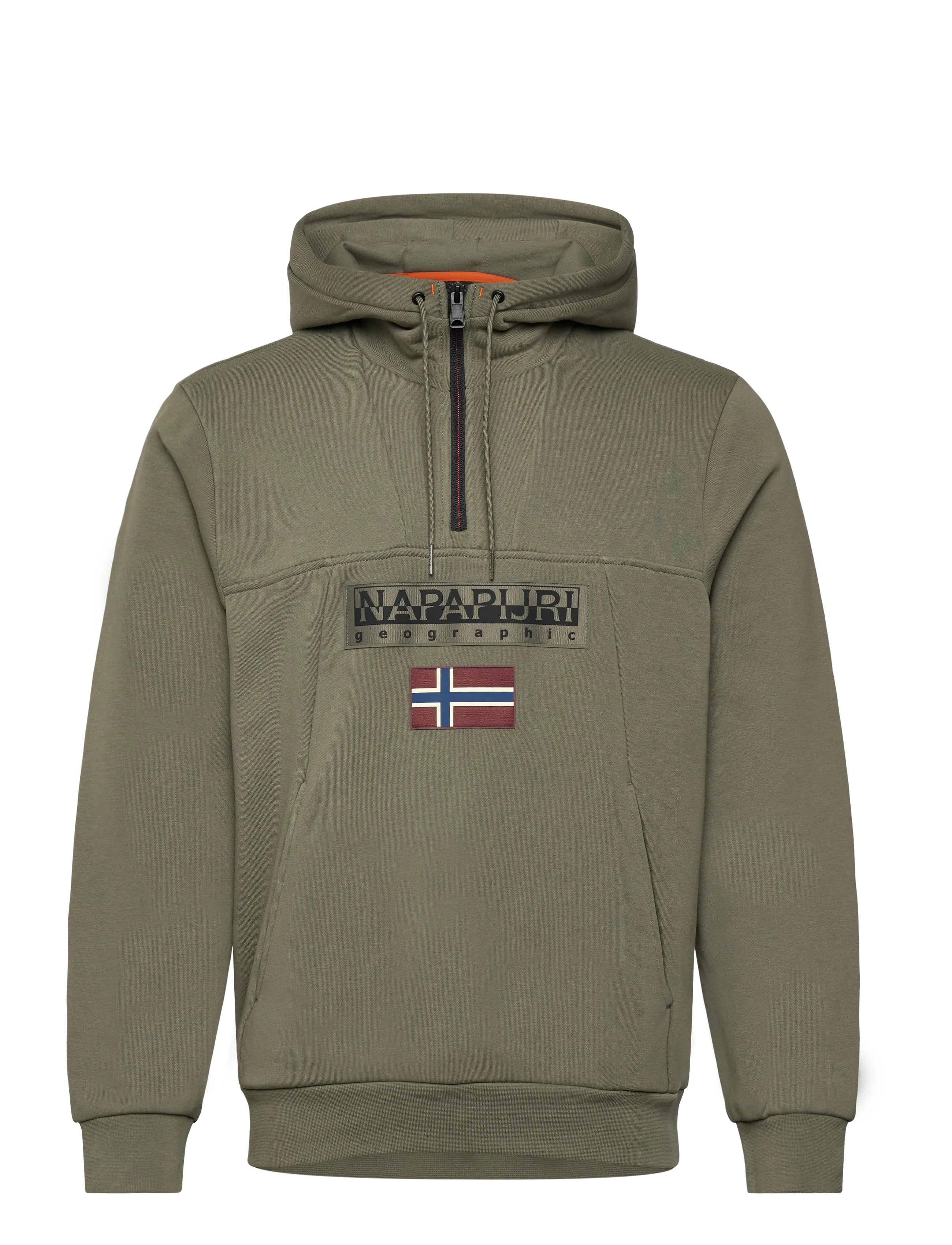 Napapijri BURGEE HZH 2.0 - Kapuzenpullover - TEA LEAF G0A / khaki/green