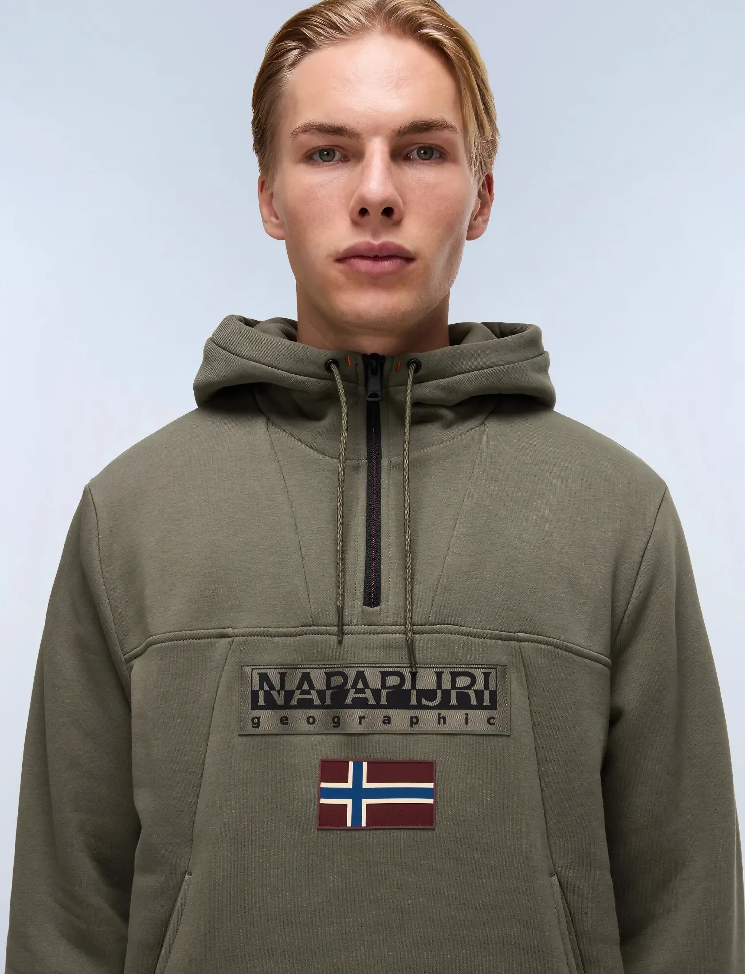 Napapijri BURGEE HZH 2.0 - Kleding - TEA LEAF G0A / khaki/green