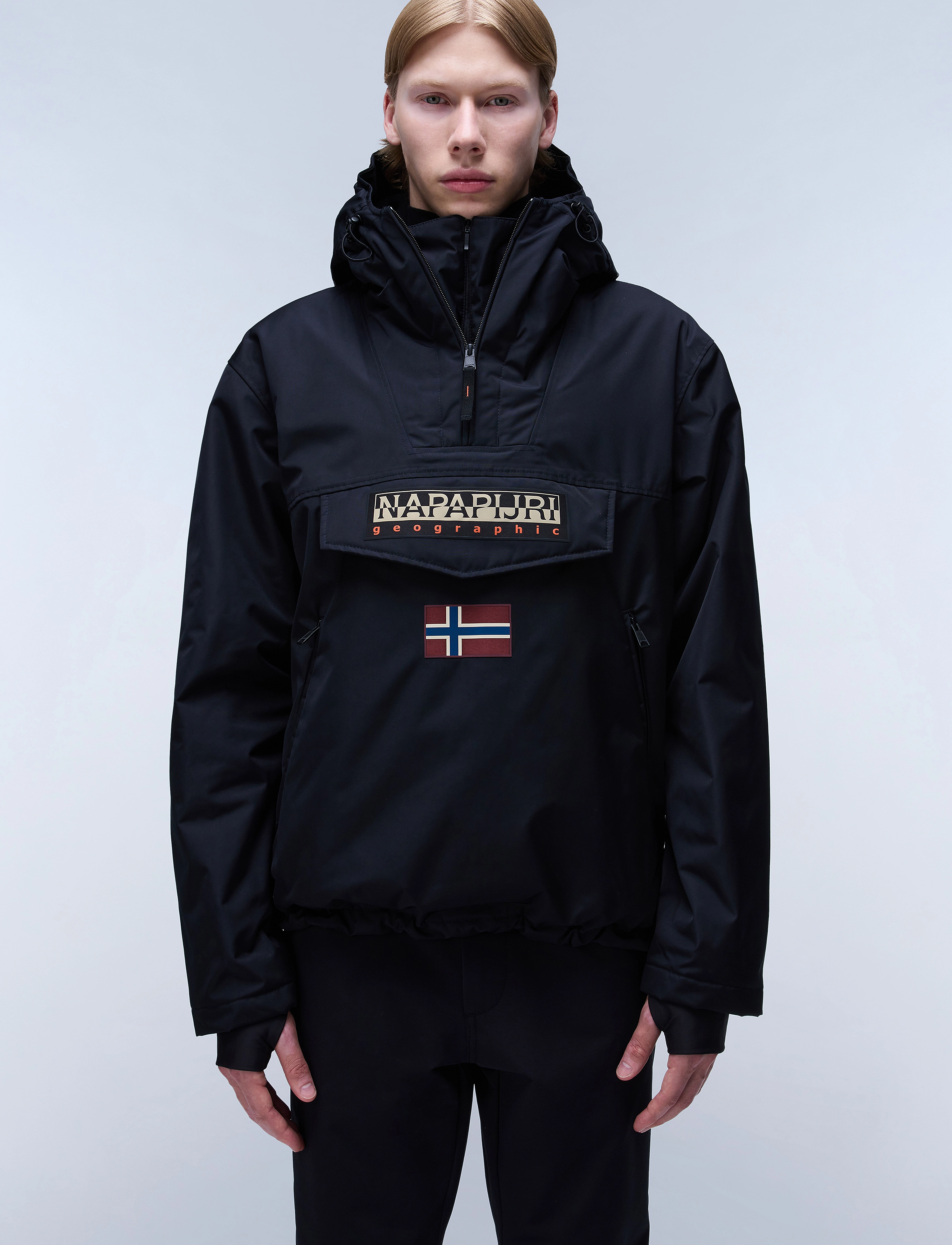 Napapijri RAINFOREST NEXT - Kleding - BLACK BEAUTY / black
