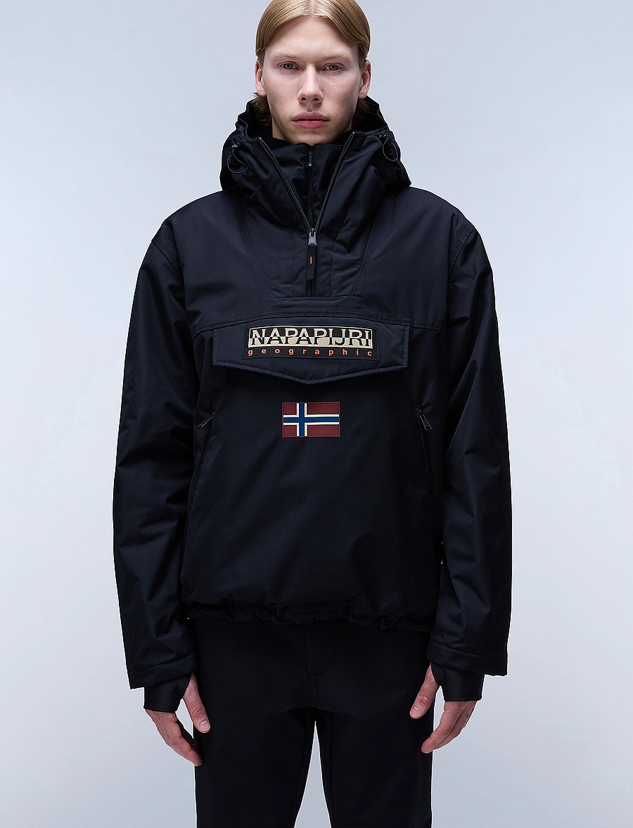 Napapijri - RAINFOREST NEXT - anoraks - black beauty - 0