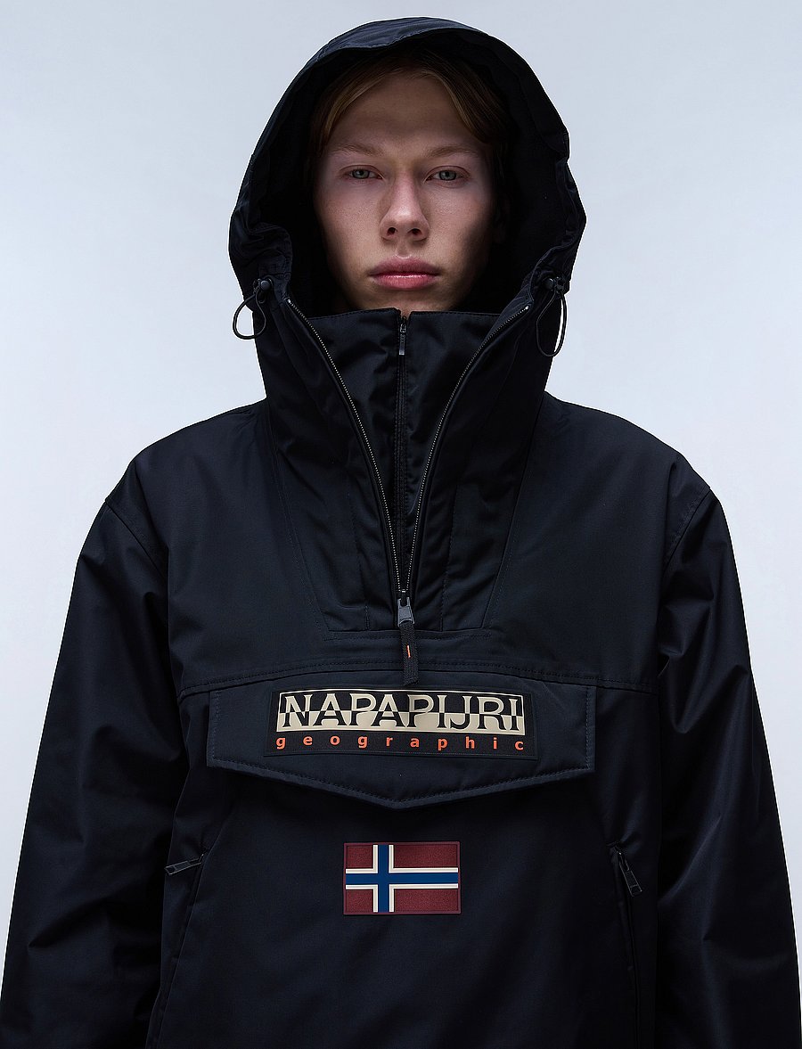 Napapijri - RAINFOREST NEXT - anorakker - black beauty - 5