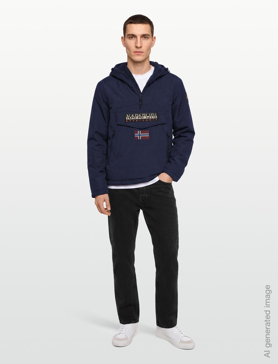 Napapijri - RAINFOREST NEXT - anoraks - blu marine - 0