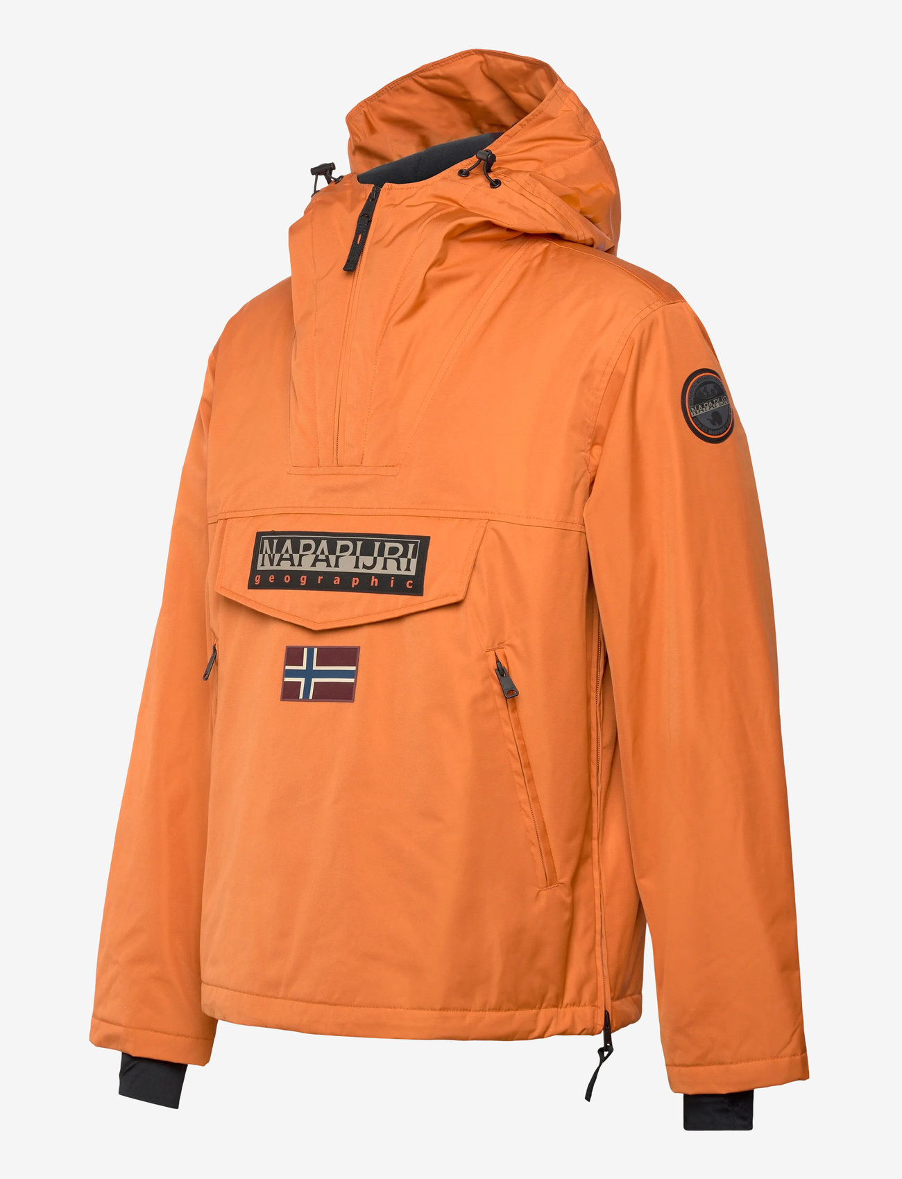 Napapijri - Rainforest Next Anorak Jacket - anoraks - orange pumpkin a68 - 3