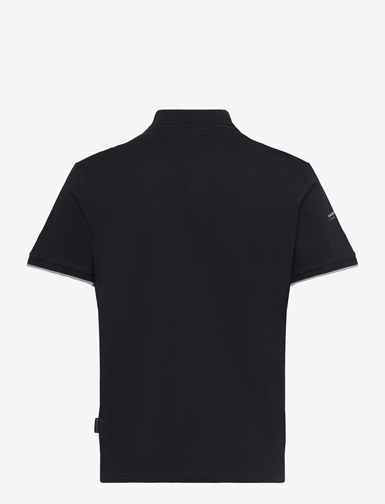 Napapijri - E-BADGE SUM - kortærmede poloer - black - 1