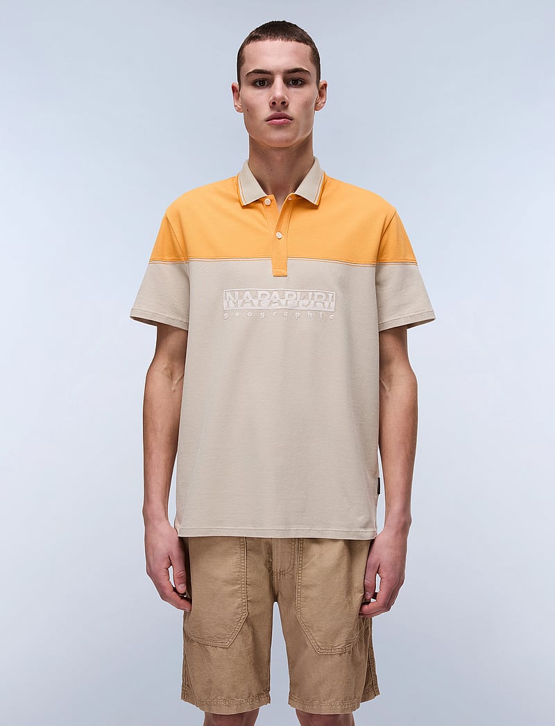 Napapijri - E-SATURNIA SS - kortærmede poloer - feather - 0
