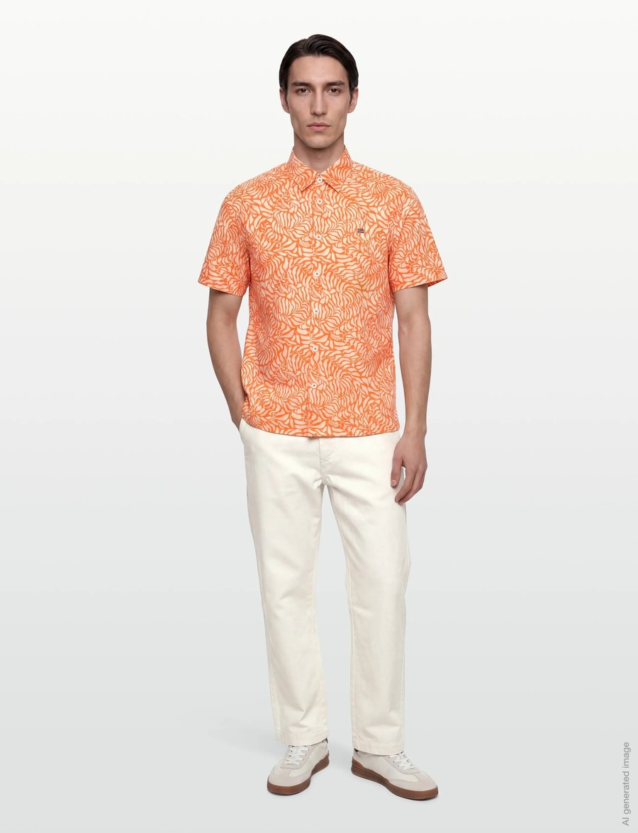 Napapijri - G-RONGE SS 1 - short-sleeved shirts - all over print - 0
