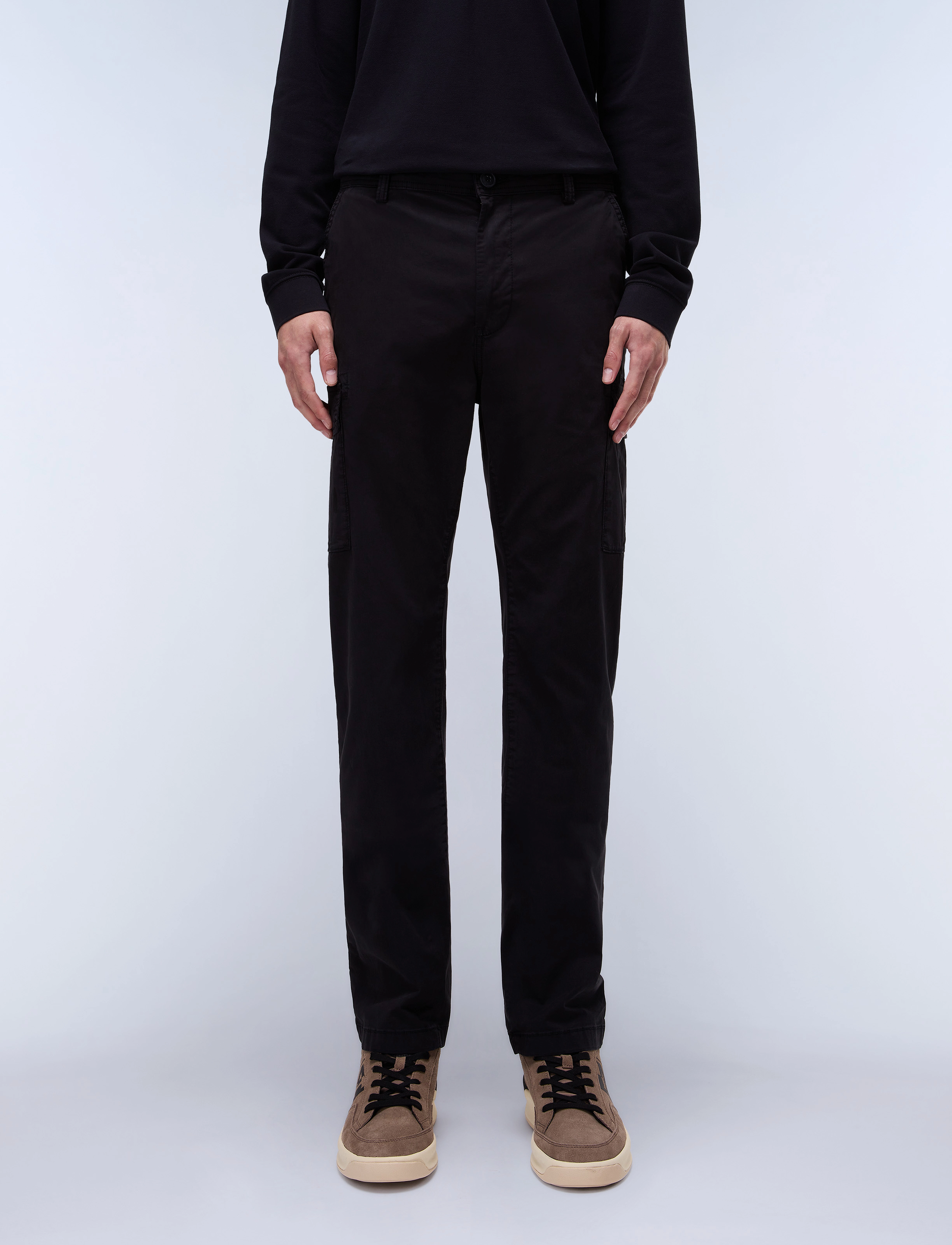 Napapijri M-YASUNI SUM - Kleding - BLACK / black