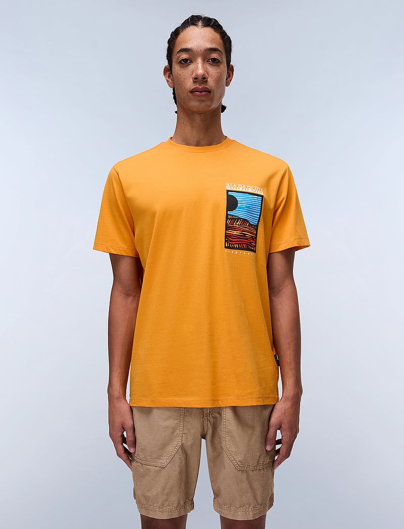 Napapijri - S-VALDOR SS - krótki rękaw - apricot - 0