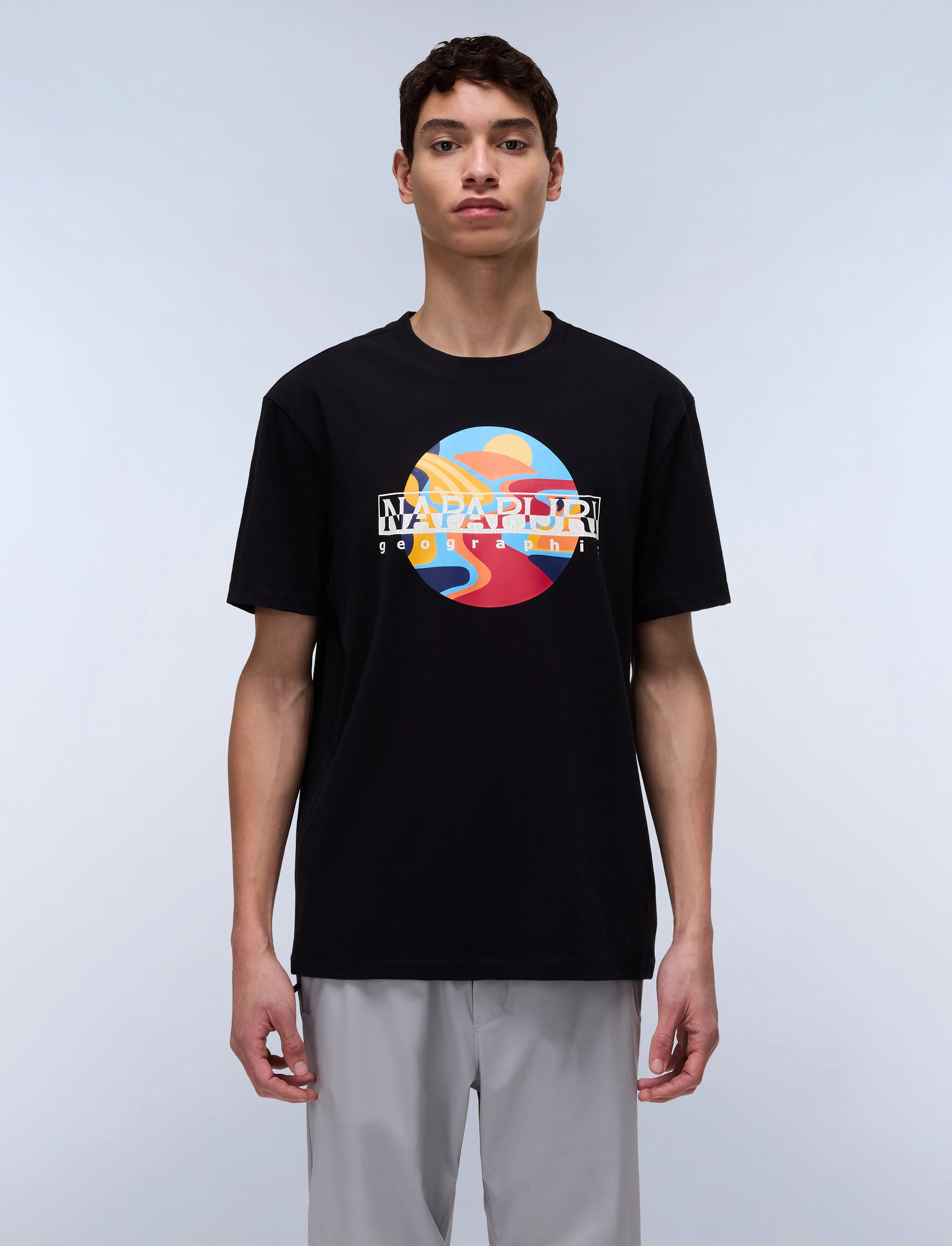 Napapijri S-VALDOR SS - Napapijri - BLACK BEAUTY / black