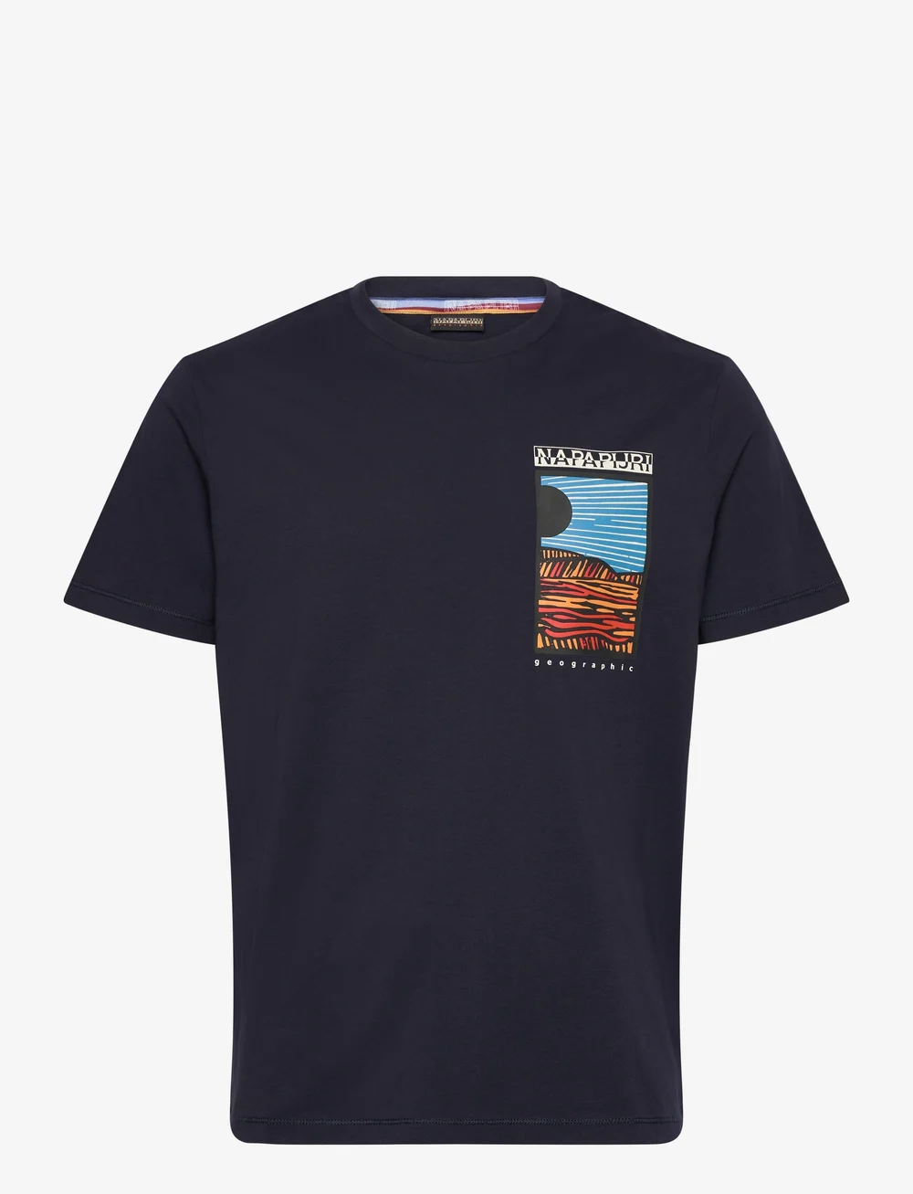 Napapijri - S-VALDOR SS - kortärmade t-shirts - blu marine - 1