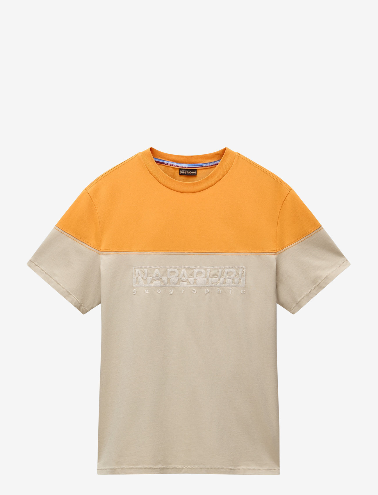 Napapijri - S-SATURNIA SS - kortärmade t-shirts - feather - 1