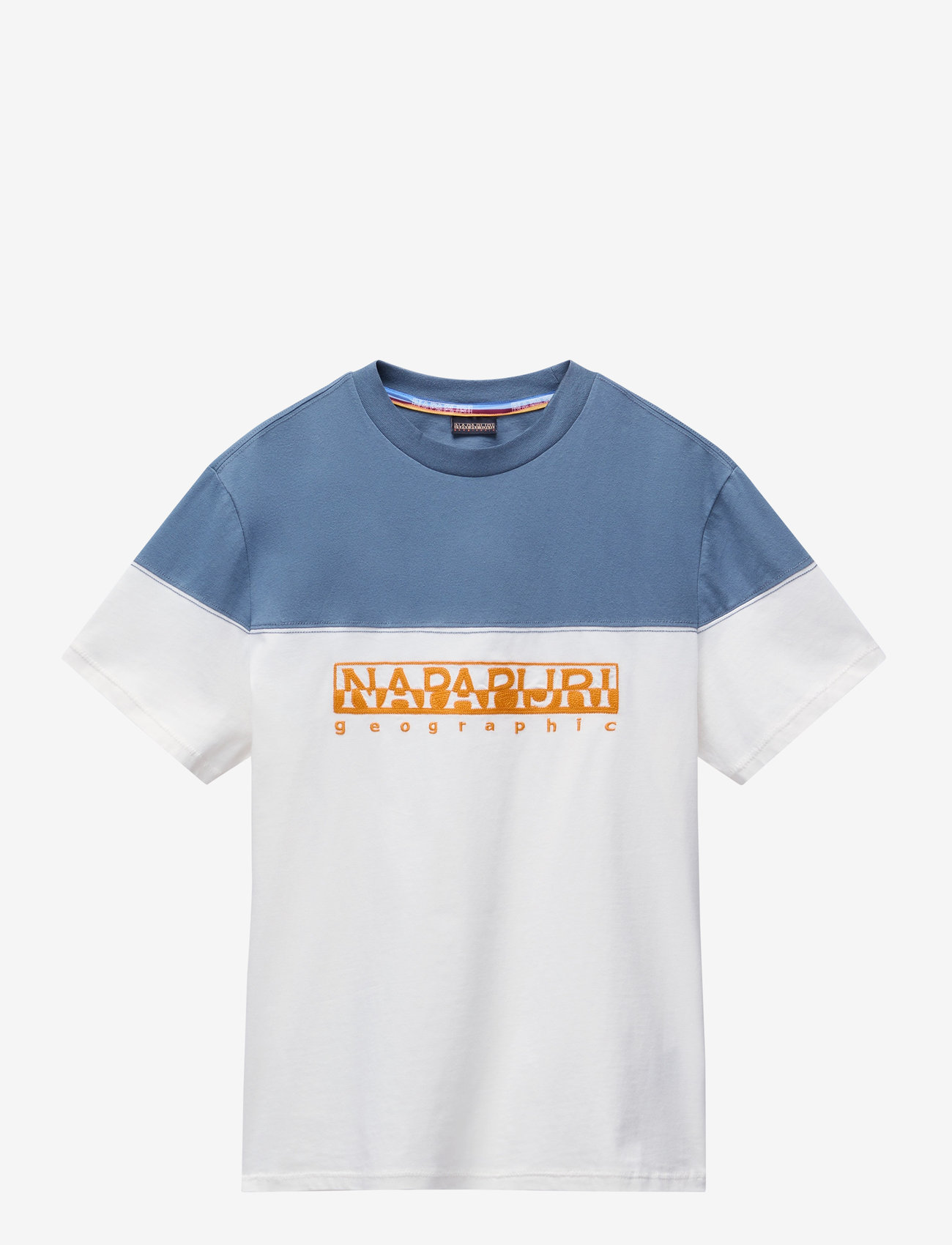 Napapijri - S-SATURNIA SS - lühikeste varrukatega t-särgid - white whisper - 1