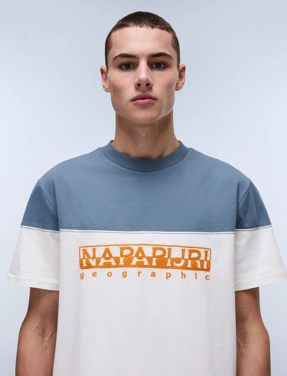 Napapijri - S-SATURNIA SS - kurzärmelig - white whisper - 3