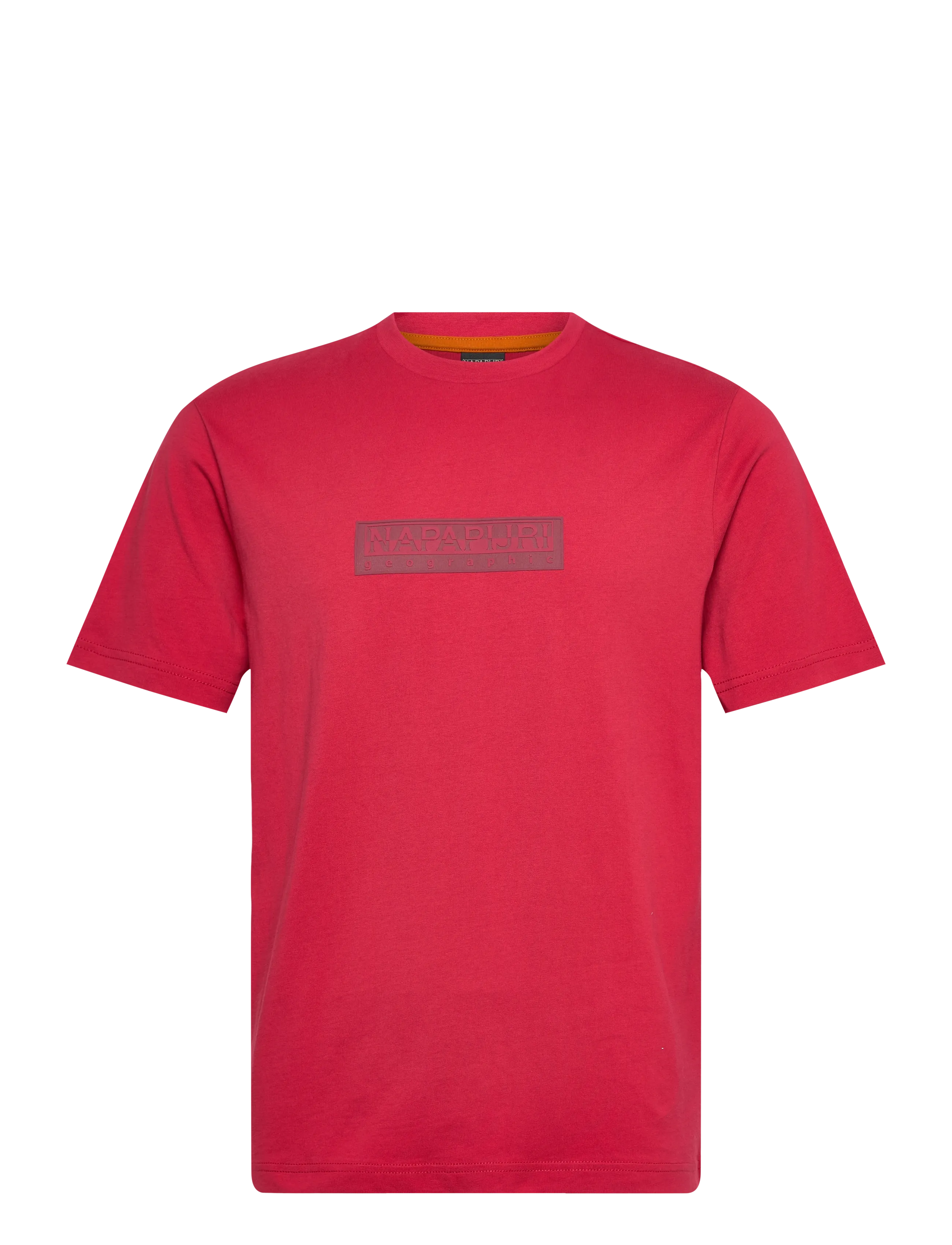 Napapijri S-BOX LOGO SS 1 - Kläder - AMERICAN B RAQ / red