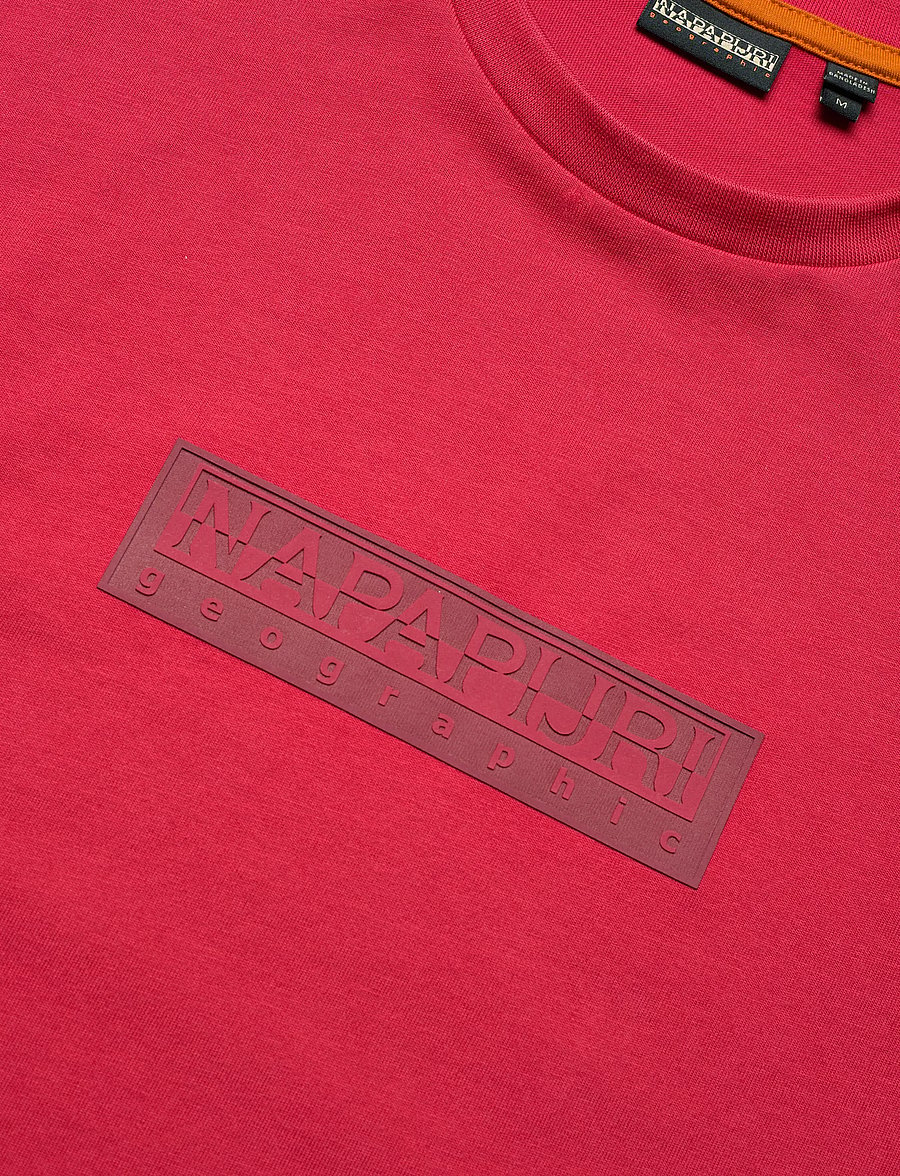 Napapijri - S-BOX LOGO SS 1 - lühikeste varrukatega t-särgid - american b raq - 5
