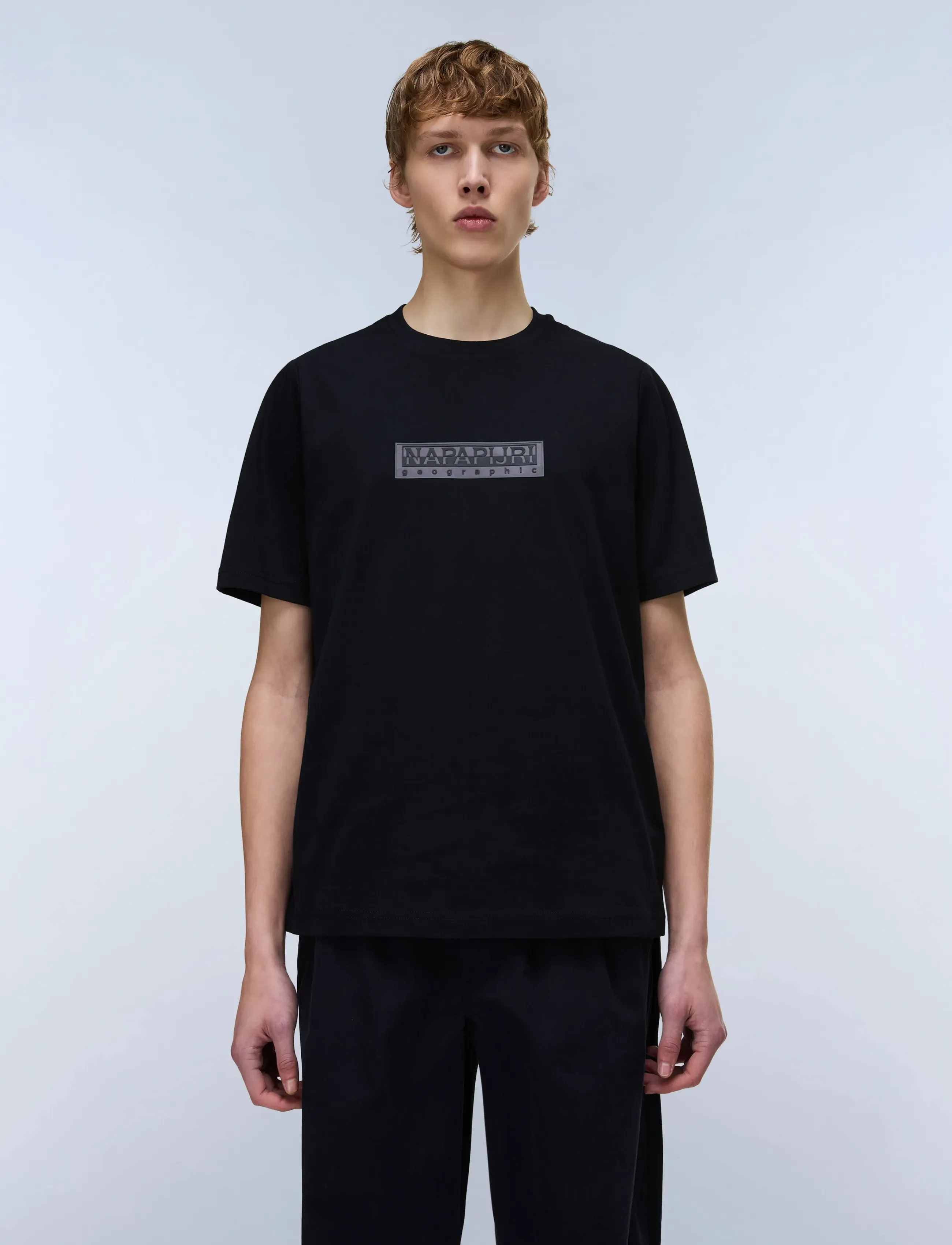 Napapijri - S-BOX LOGO SS 1 - die niedrigsten preise - black beauty - 3