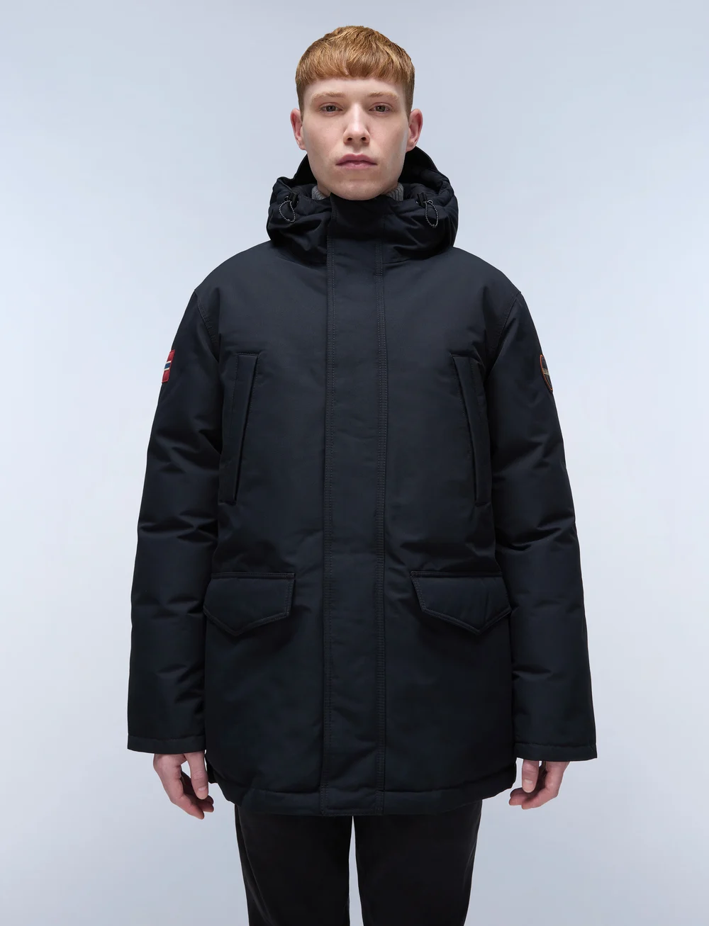 Napapijri coat grey cheap