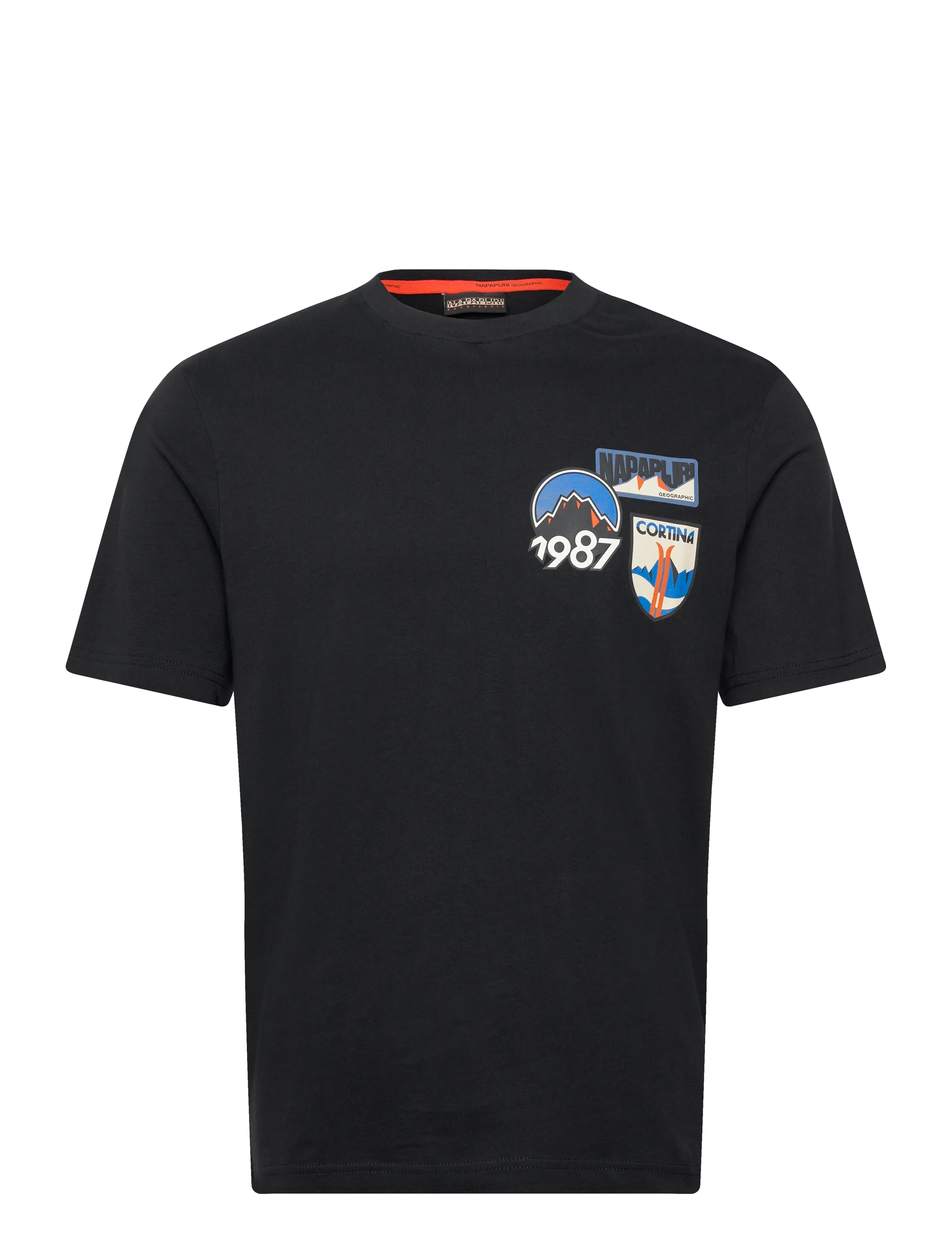 Napapijri S-MONTEPIANA SS - Napapijri - BLACK BEAUTY / black