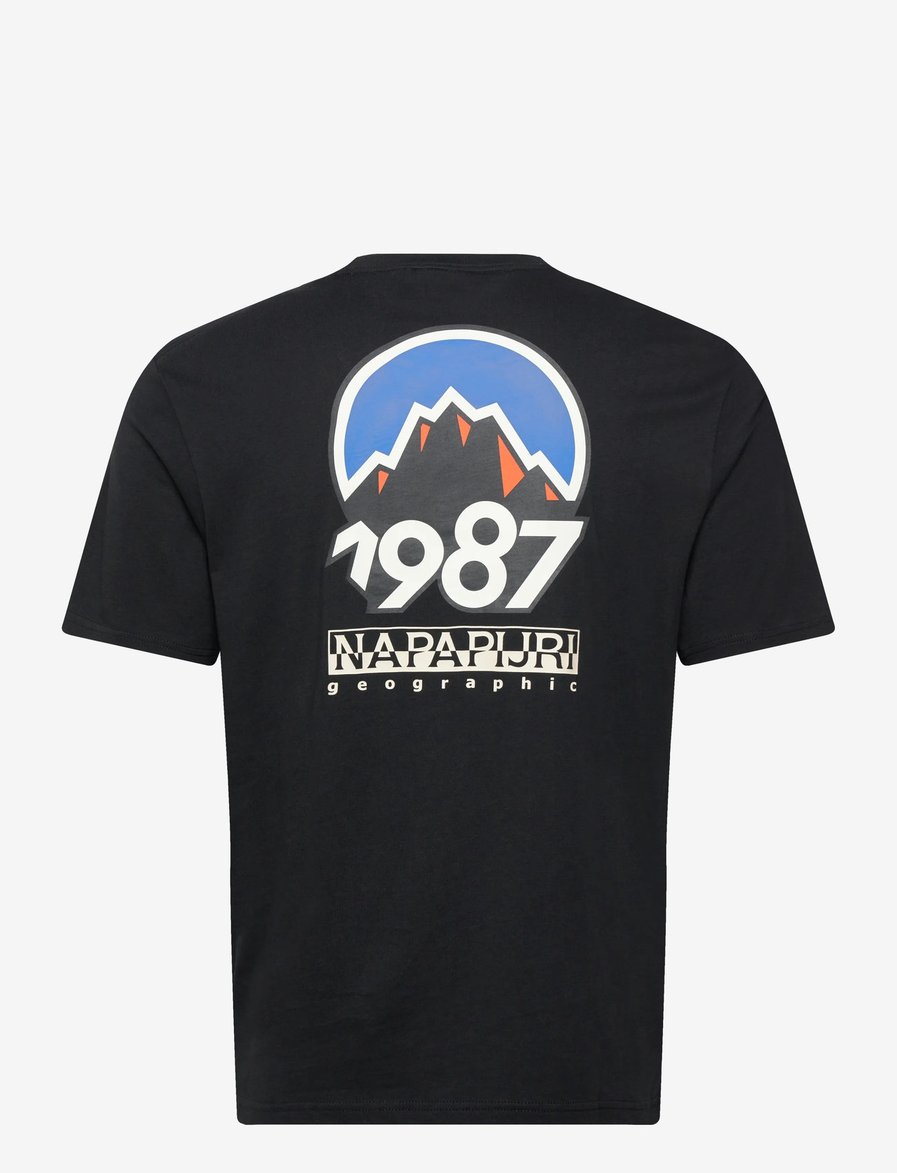 Napapijri - S-MONTEPIANA SS - kortärmade t-shirts - black beauty - 2