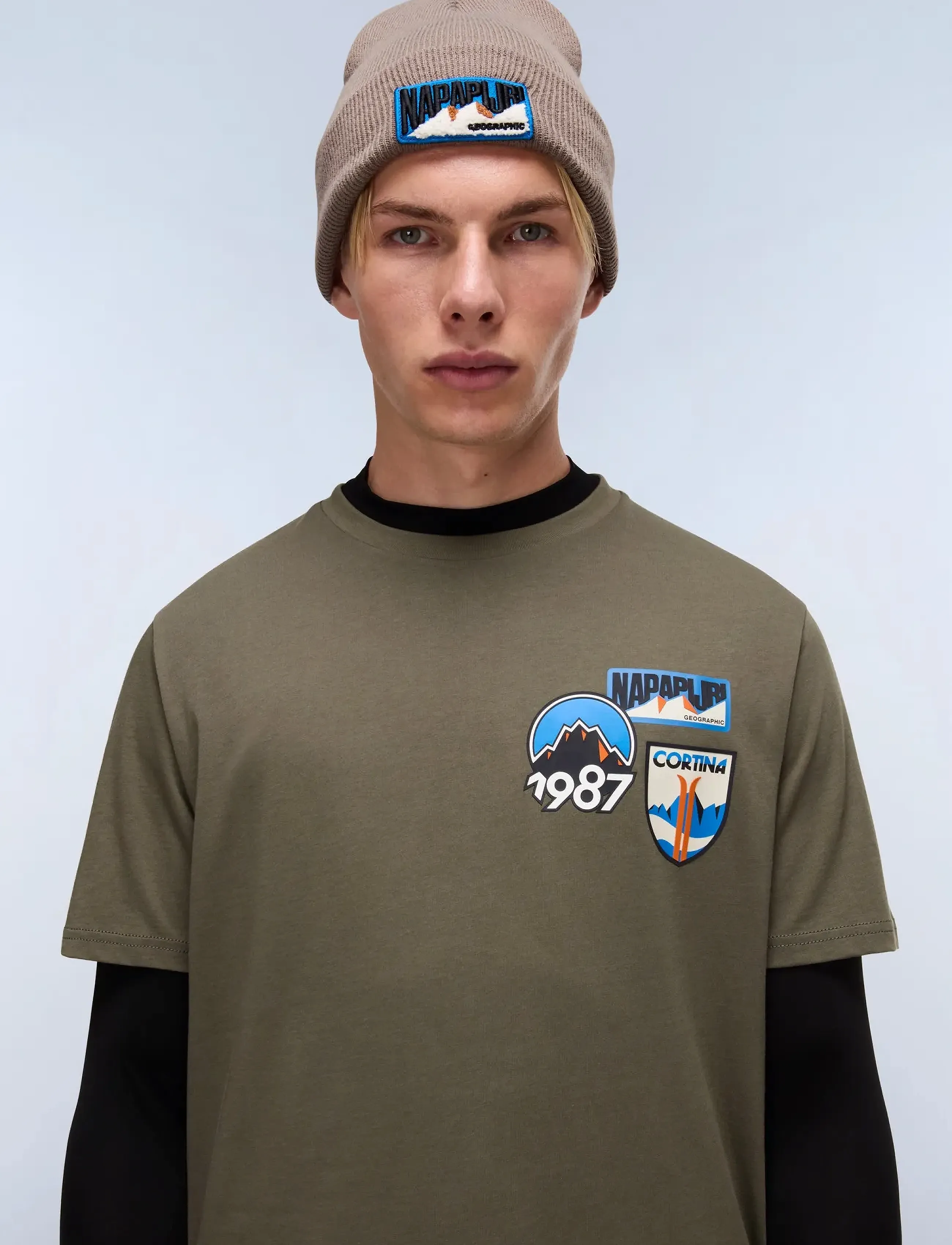 Napapijri - S-MONTEPIANA SS - kurzärmelig - tea leaf g0a - 3
