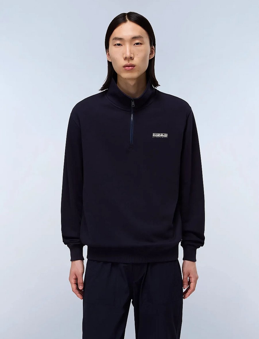 Napapijri - B-SMALL BOX HZ - sweatshirts - blu marine - 0