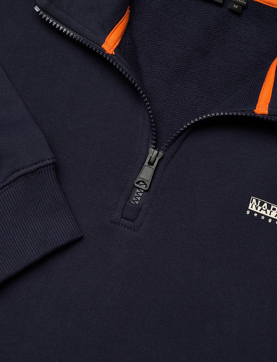 Napapijri - B-SMALL BOX HZ - sweatshirts - blu marine - 5