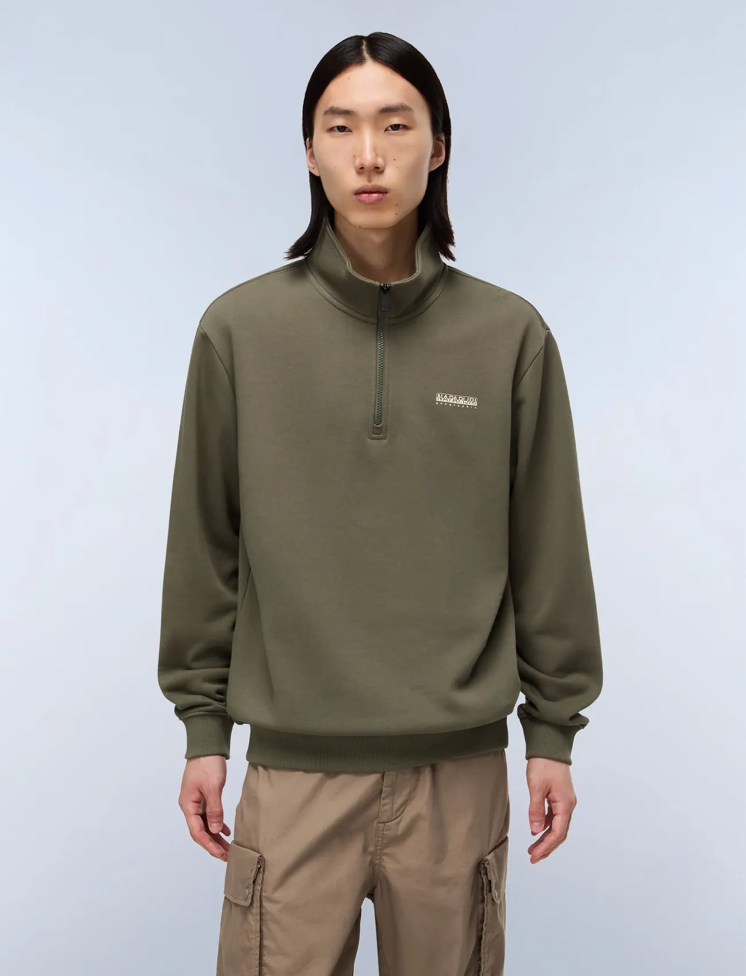 Napapijri B-SMALL BOX HZ - Kleding - TEA LEAF G0A / khaki/green