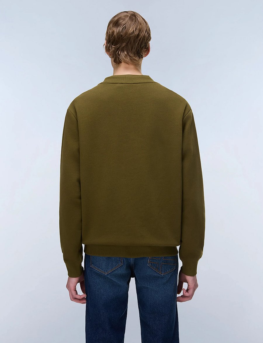 Napapijri - B-SMALL BOX C - sweatshirts - dark olive g3a - 4