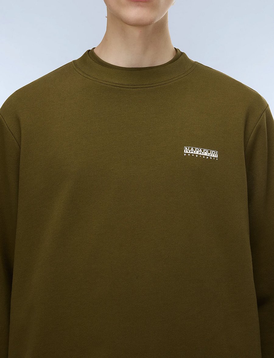 Napapijri - B-SMALL BOX C - sweatshirts - dark olive g3a - 5