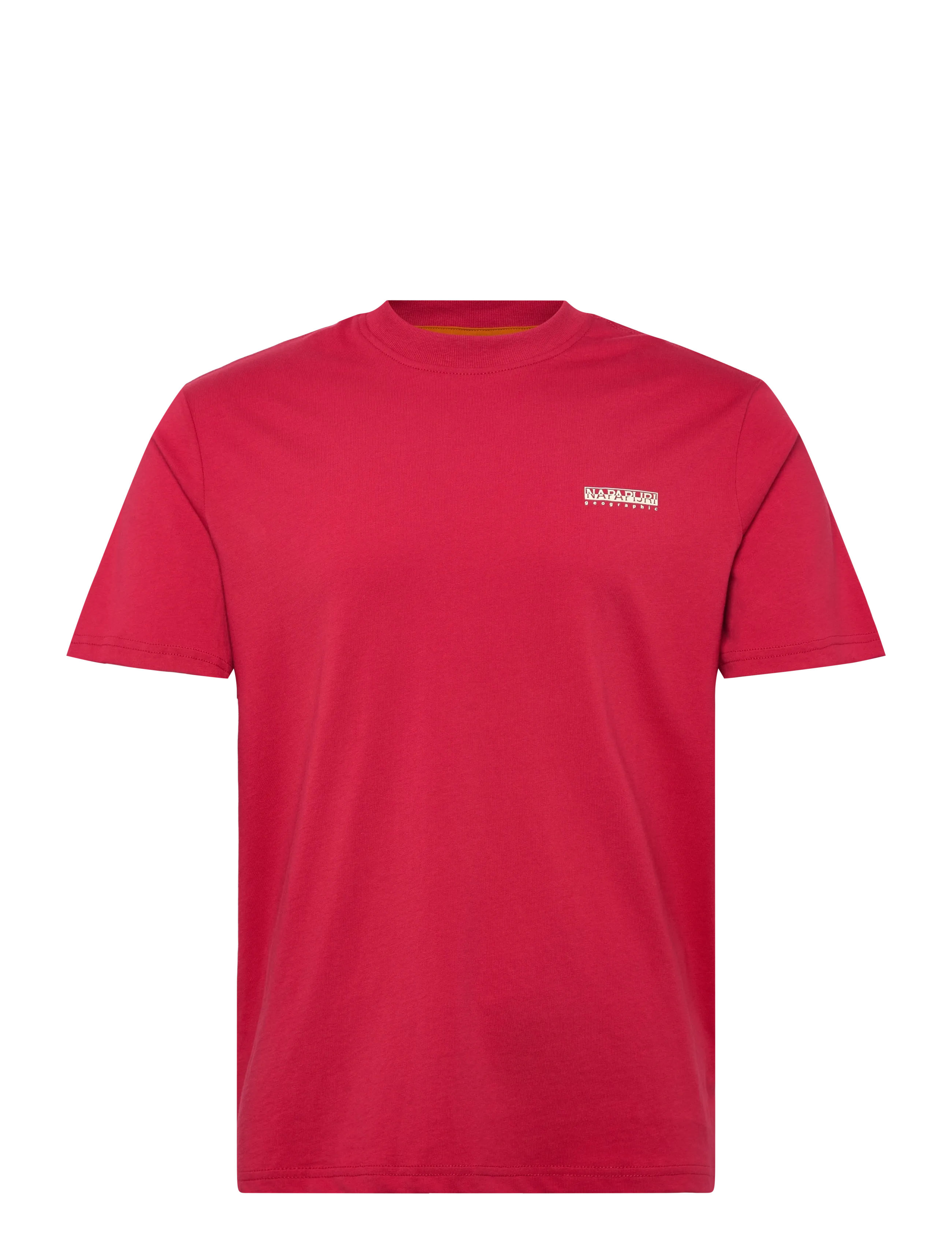 Napapijri S-SMALL BOX SS - Napapijri - AMERICAN B RAQ / red