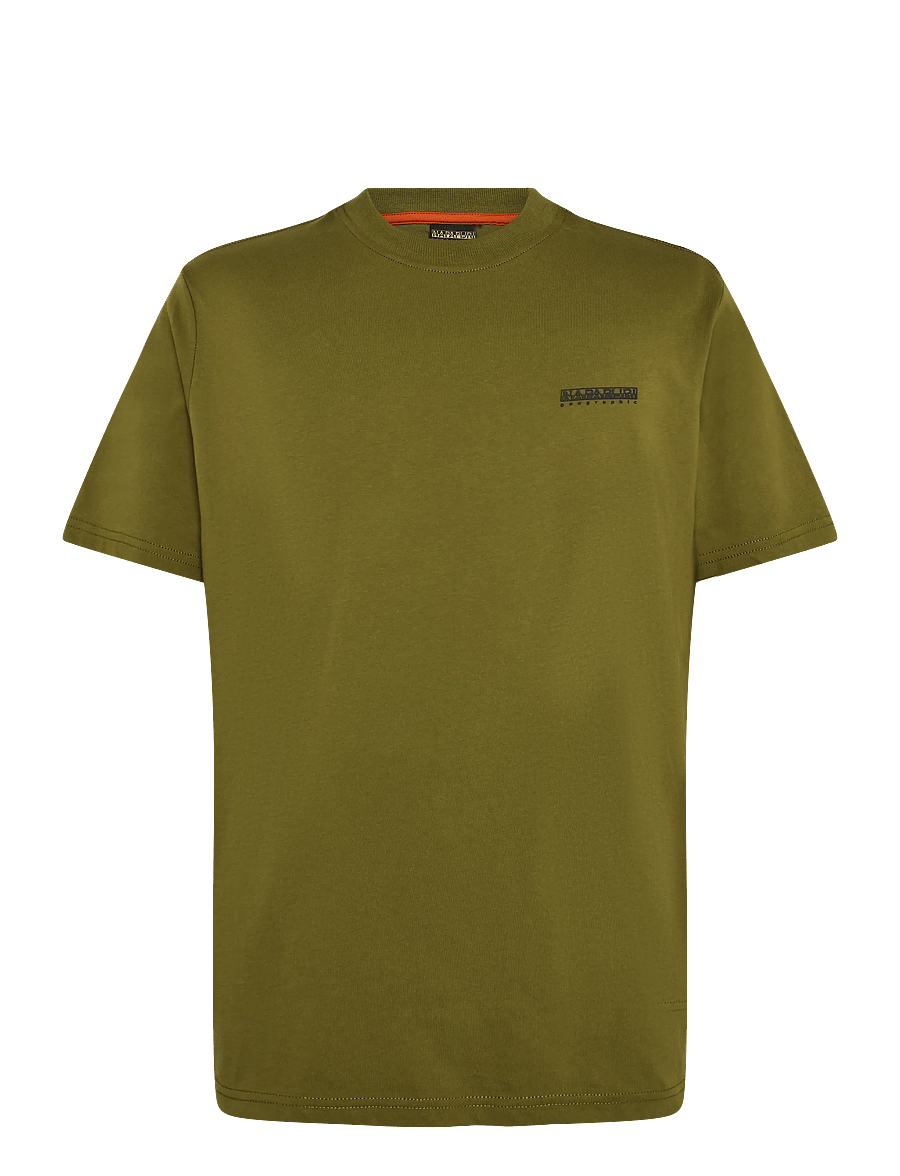 Napapijri - S-SMALL BOX SS - kortärmade t-shirts - avocado g4c - 1
