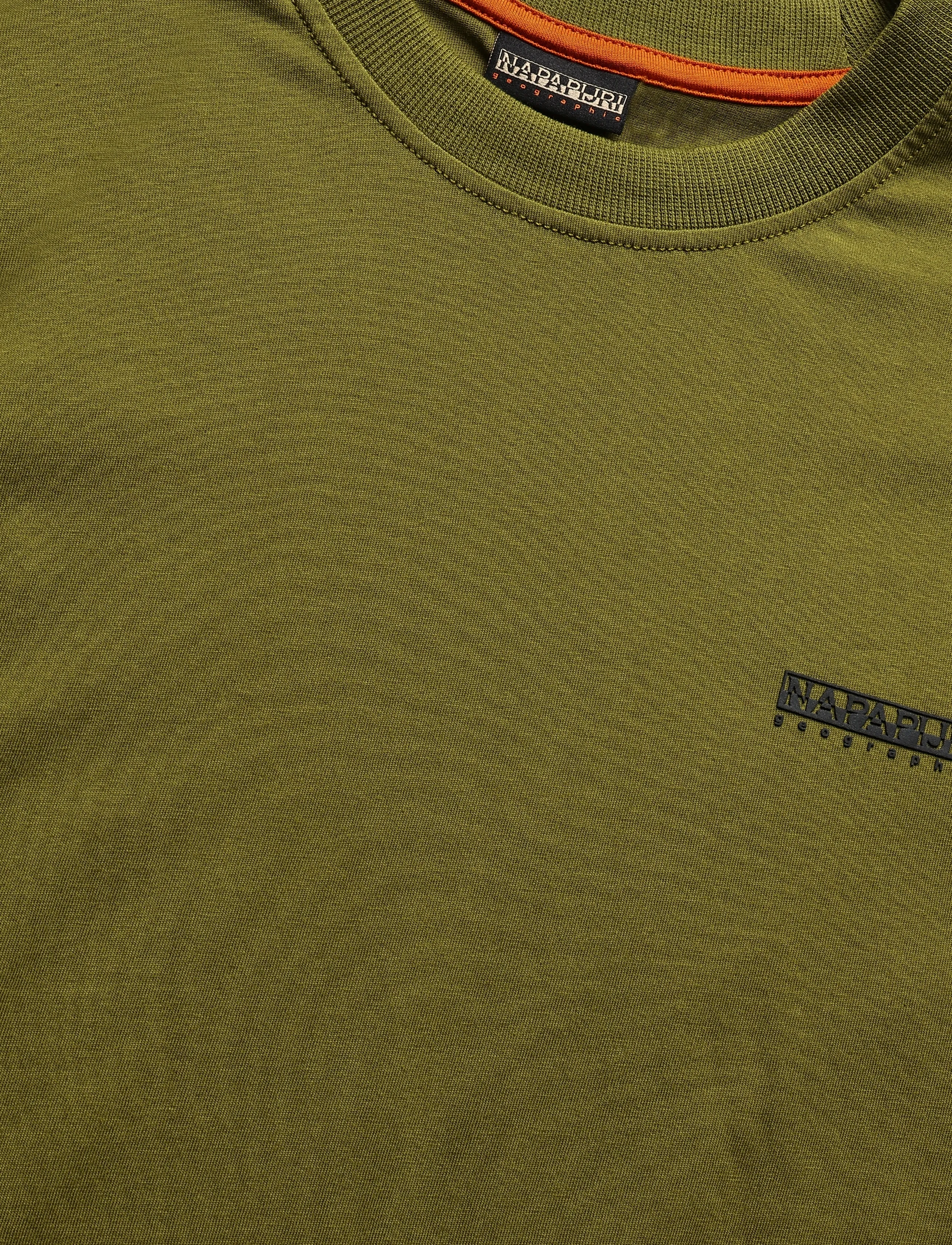 Napapijri - S-SMALL BOX SS - kortärmade t-shirts - avocado g4c - 2