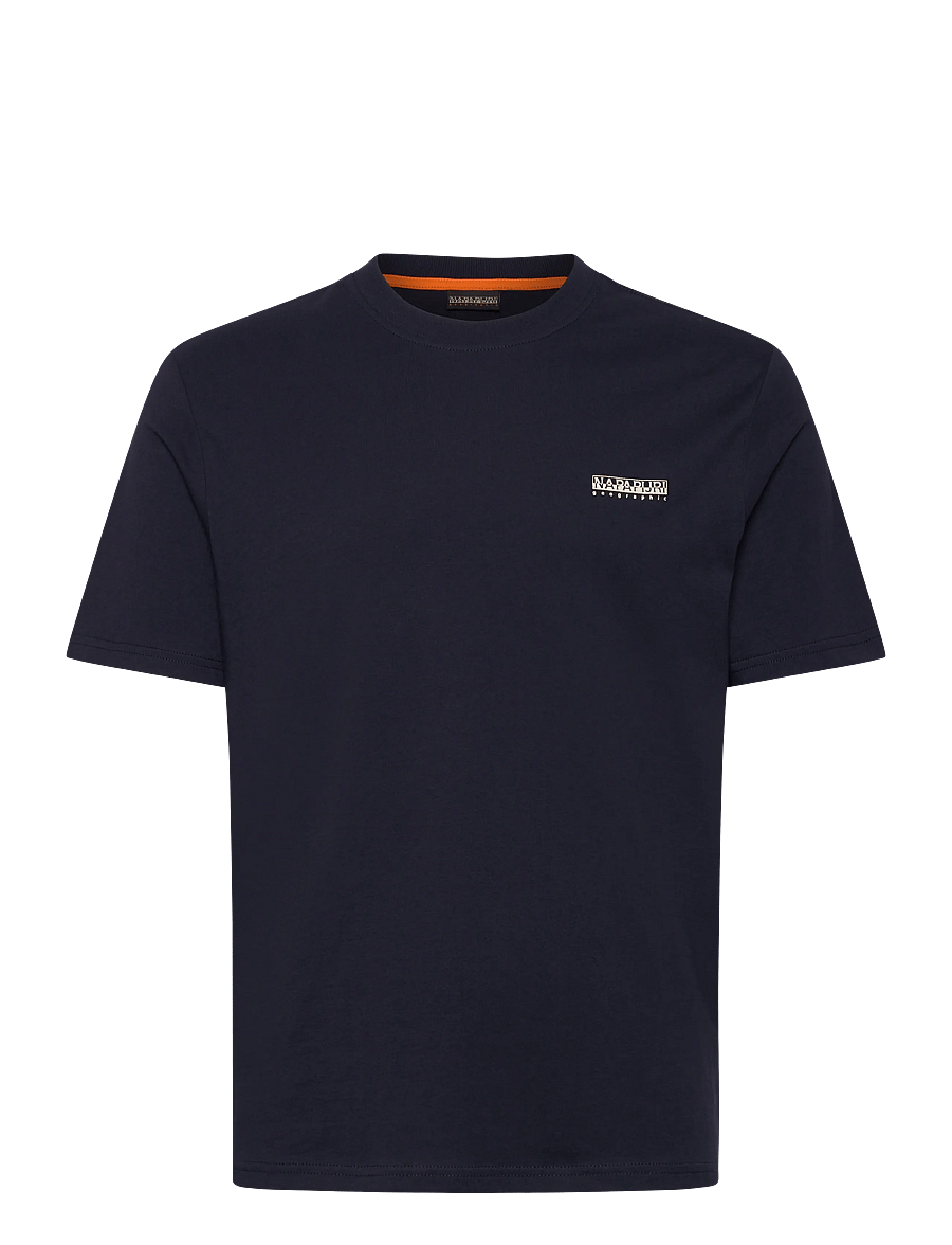 Napapijri - S-SMALL BOX SS - kurzärmelige t-shirts - blu marine - 1